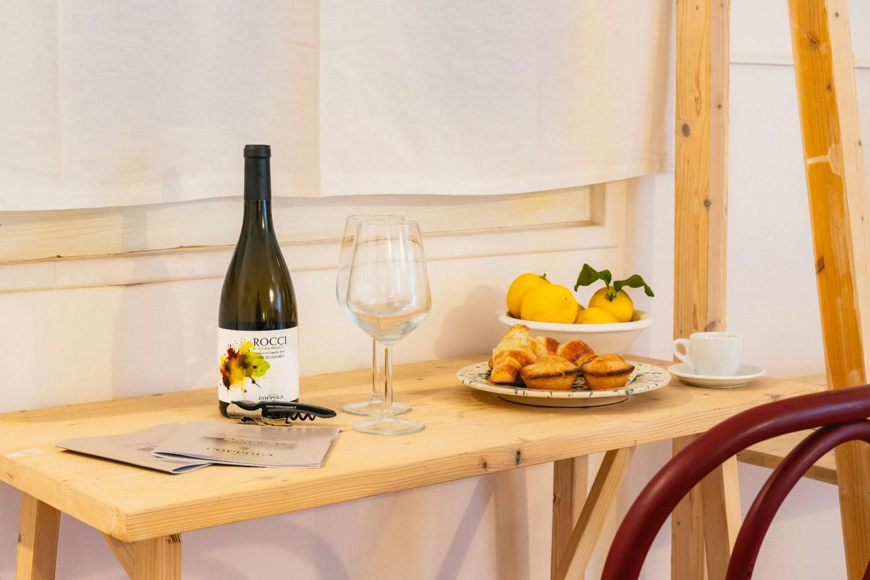 Food and drinks in Tenuta Doxi