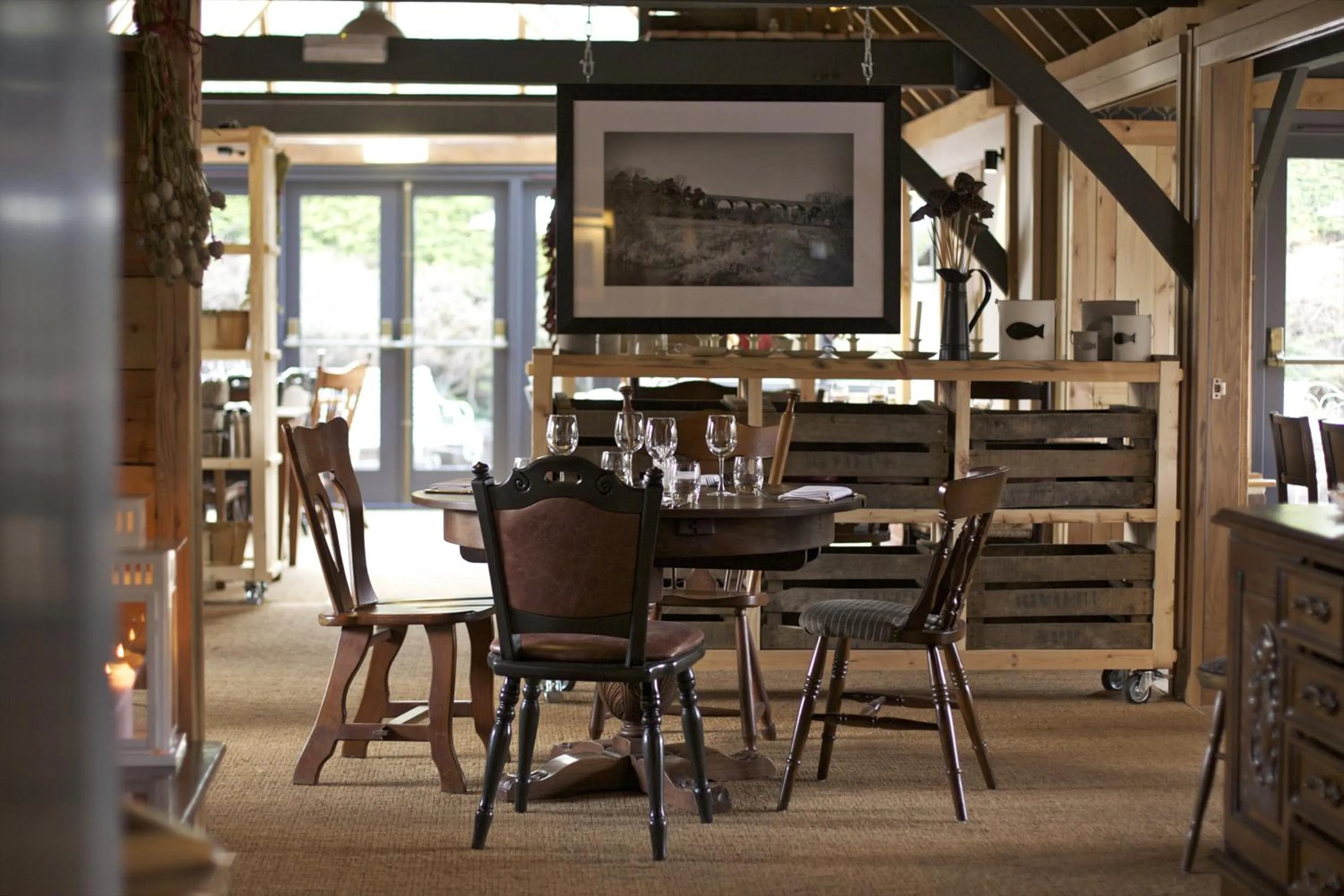 Restaurant/places to eat in Bourne Valley Inn