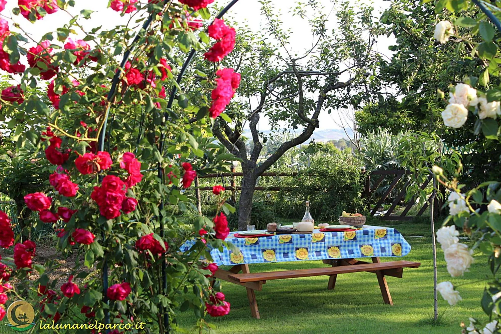 View (from property/room) in La Luna nel Parco