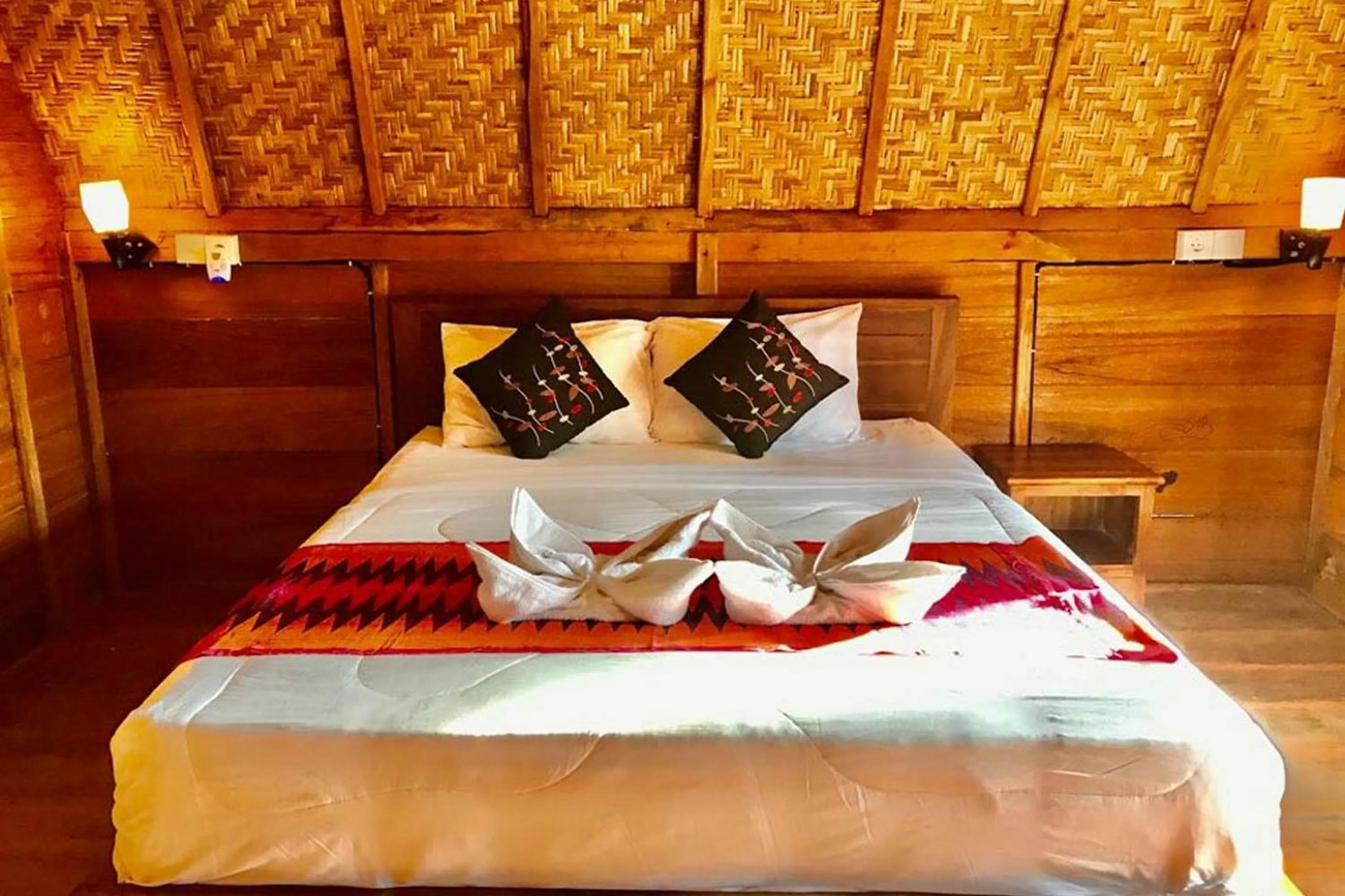 Photo of the whole room, Bed in Kubu Sental Cottage