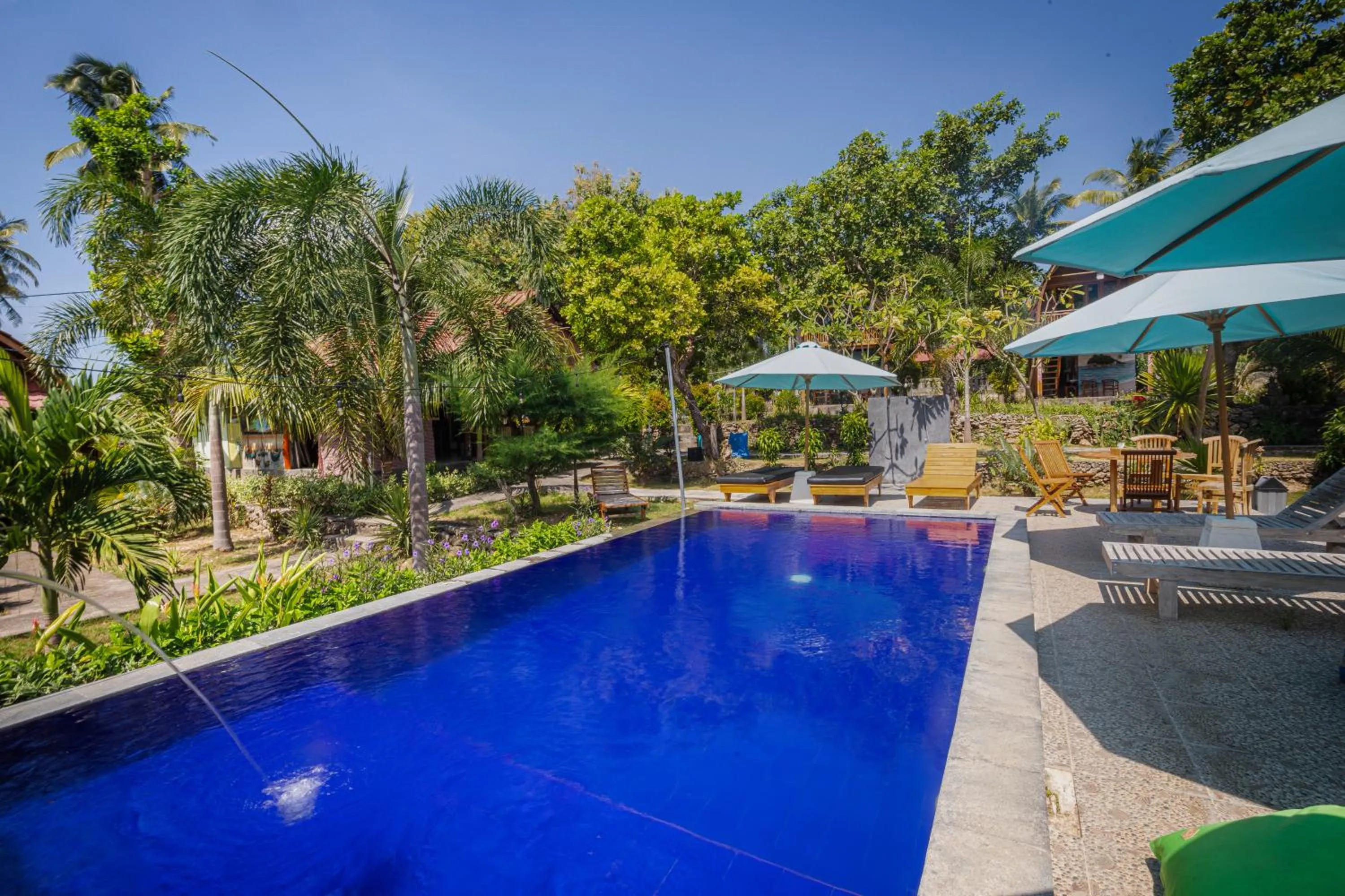 Swimming pool in Kubu Sental Cottage