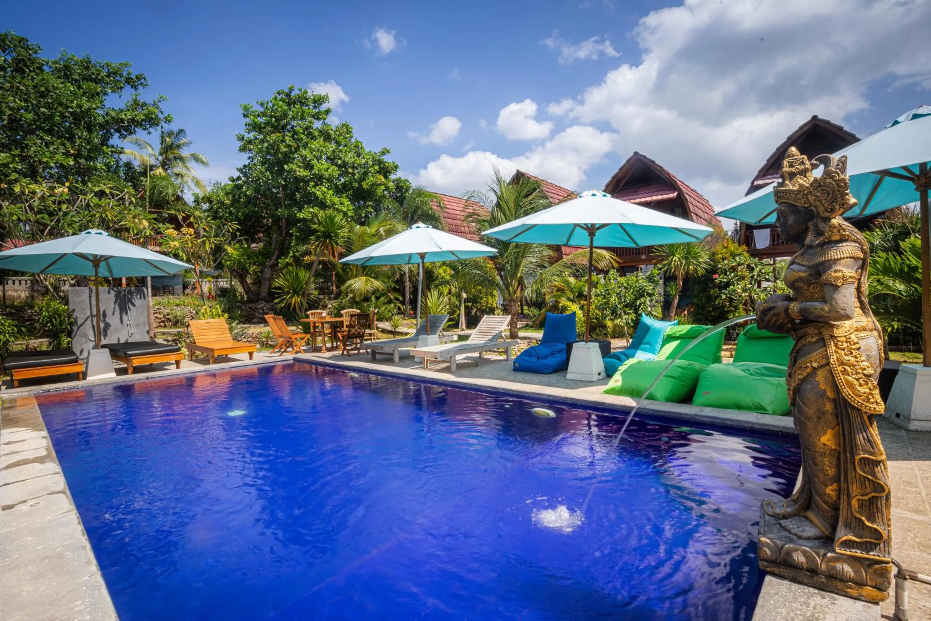 Swimming pool in Kubu Sental Cottage