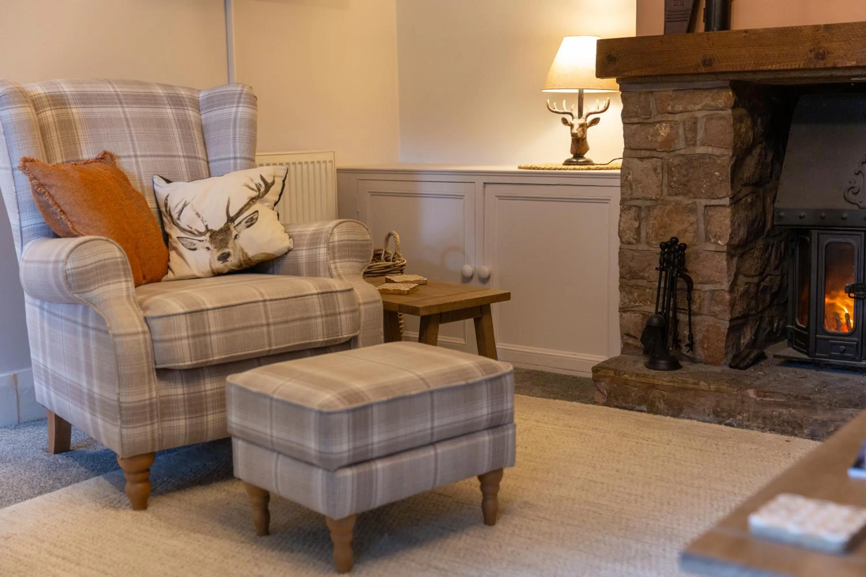 Living room in The Lower Buck Inn