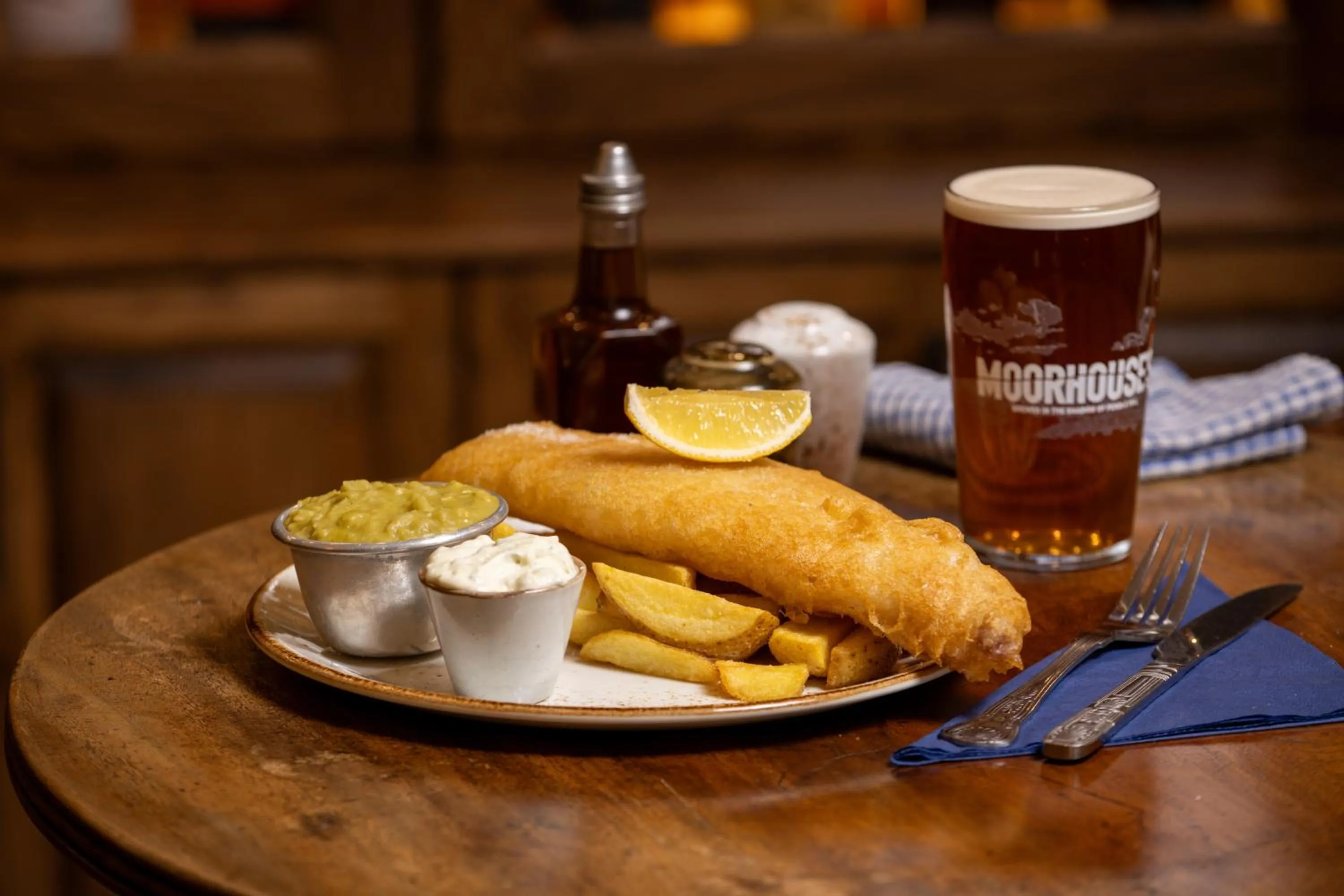 Food close-up in The Lower Buck Inn