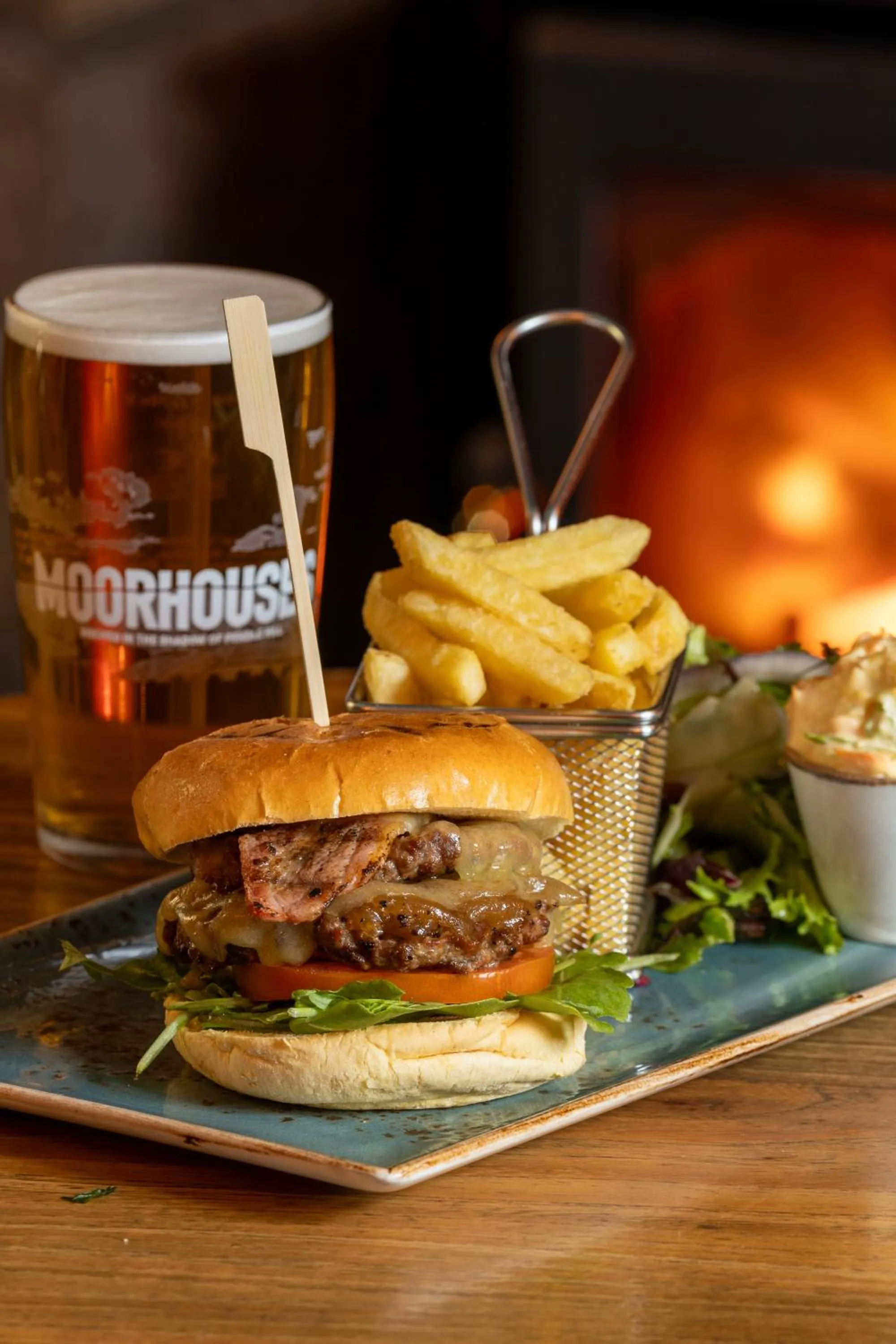 Food close-up in The Lower Buck Inn