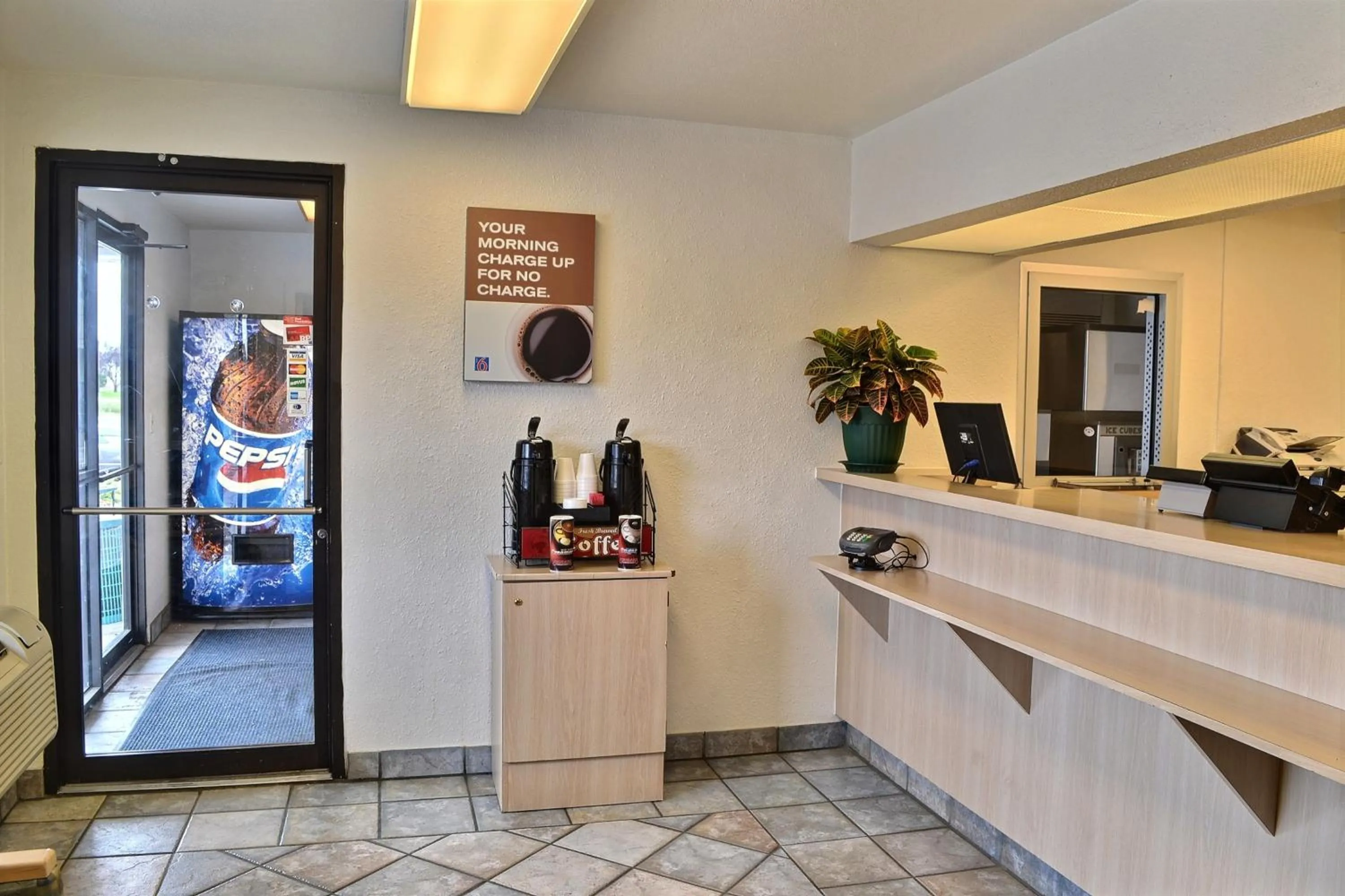 Lobby or reception in Motel 6-Billings, MT - South