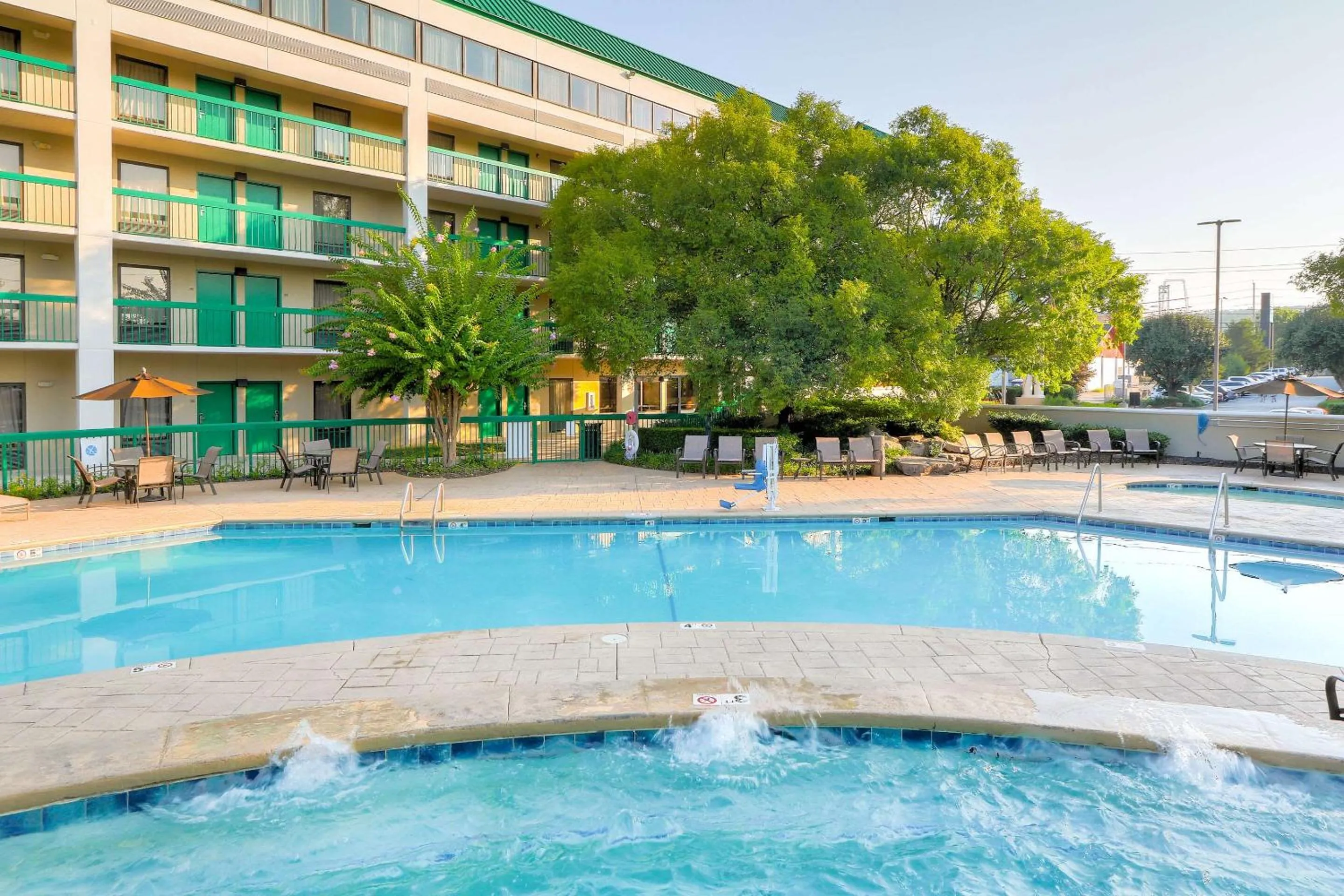 Swimming pool in Quality Inn Near the Island Pigeon Forge