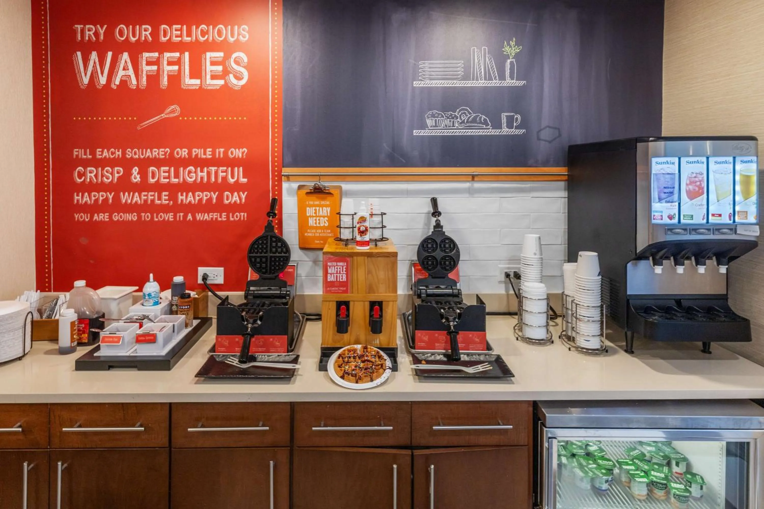 Breakfast in Hampton Inn & Suites Selma-San Antonio/Randolph AFB