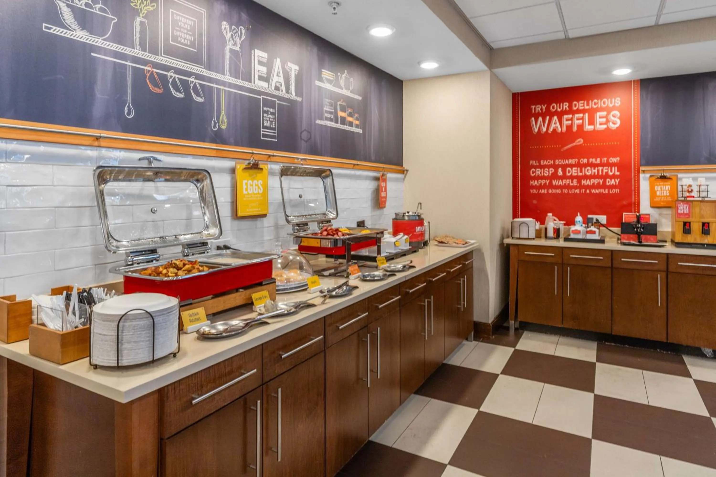 Breakfast in Hampton Inn & Suites Selma-San Antonio/Randolph AFB