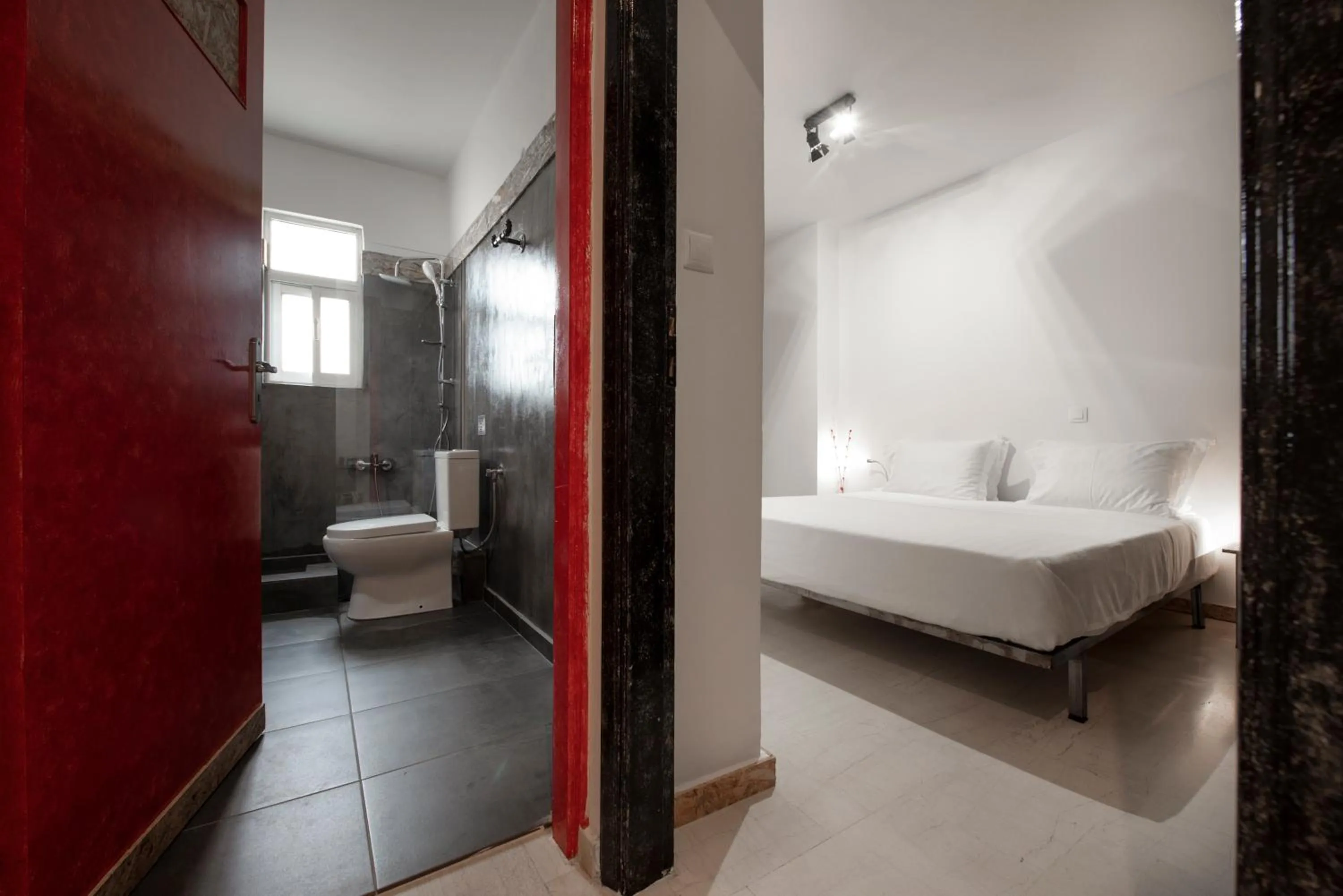 Toilet, Bed in Piraeus Premium Suites