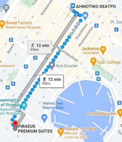 Property building in Piraeus Premium Suites