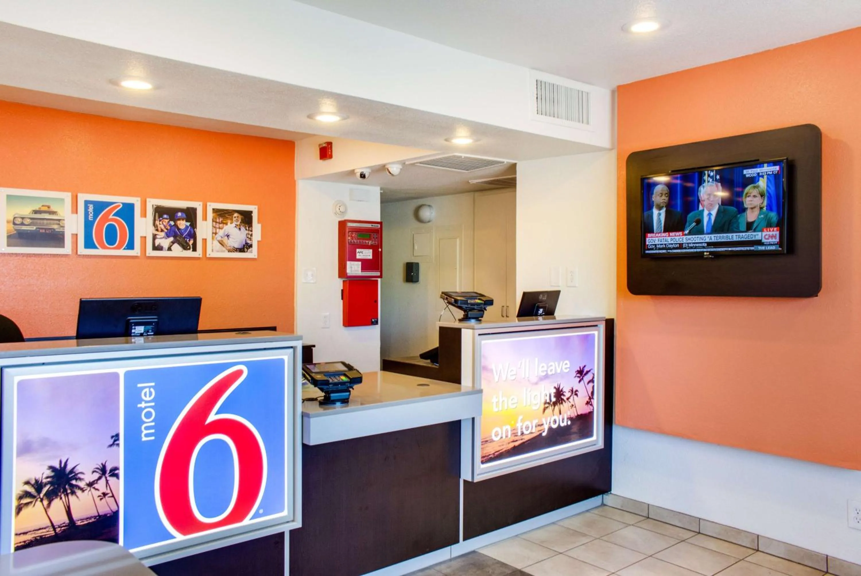 Property logo or sign in Motel 6-Bakersfield, CA - South