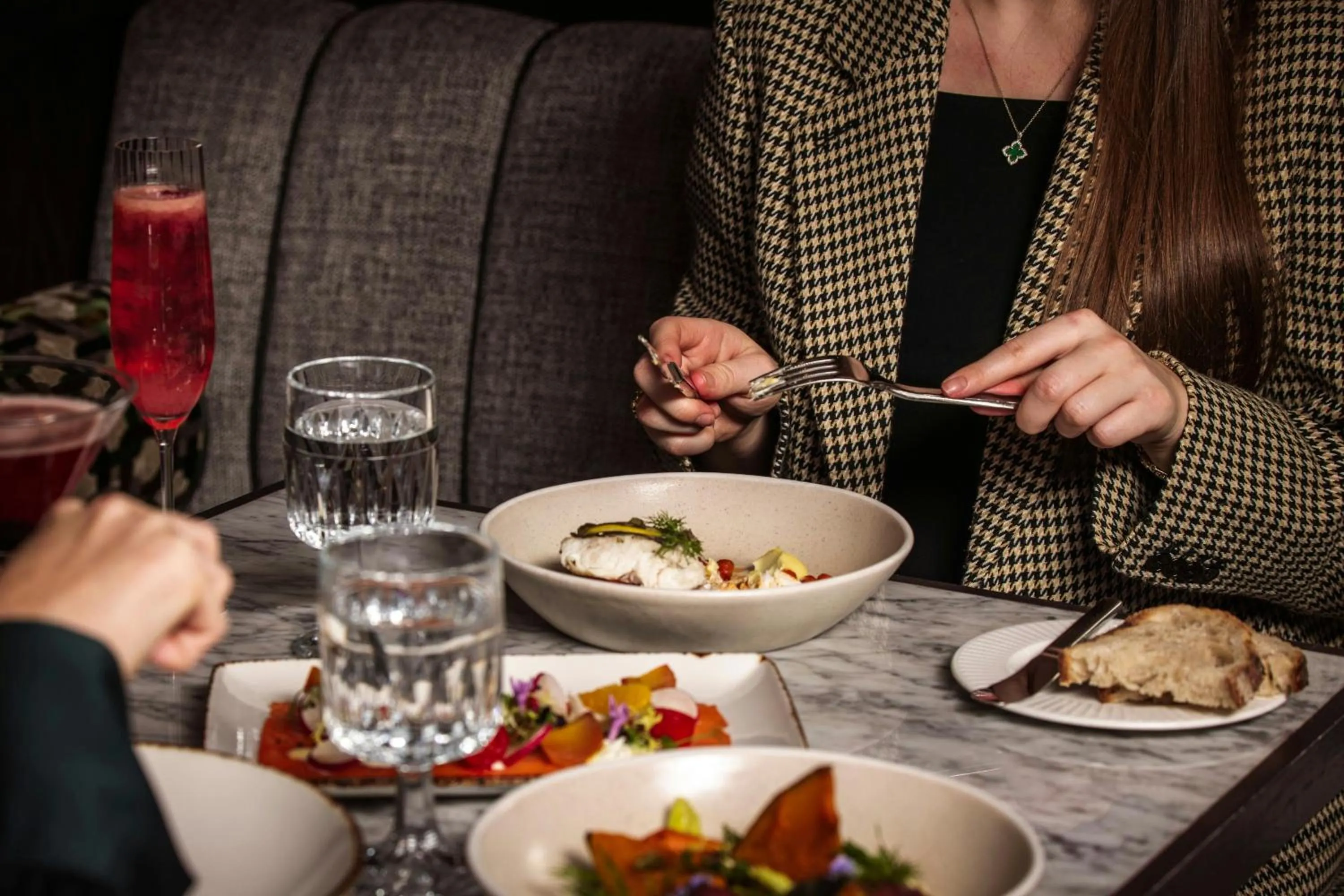 Restaurant/places to eat in London Marriott Hotel Park Lane