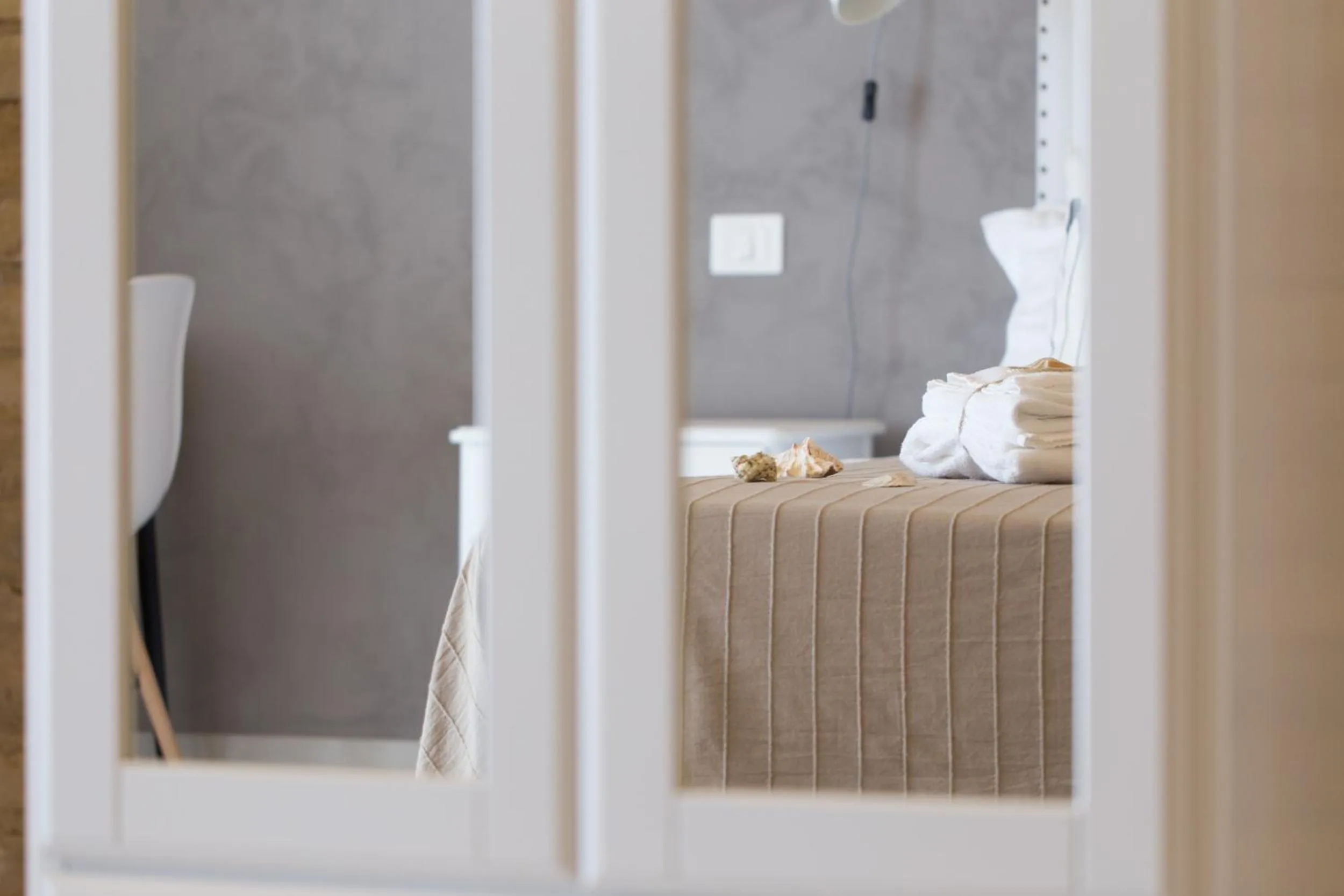 Decorative detail in Al Faro Bianco B&B e Residence con parcheggio