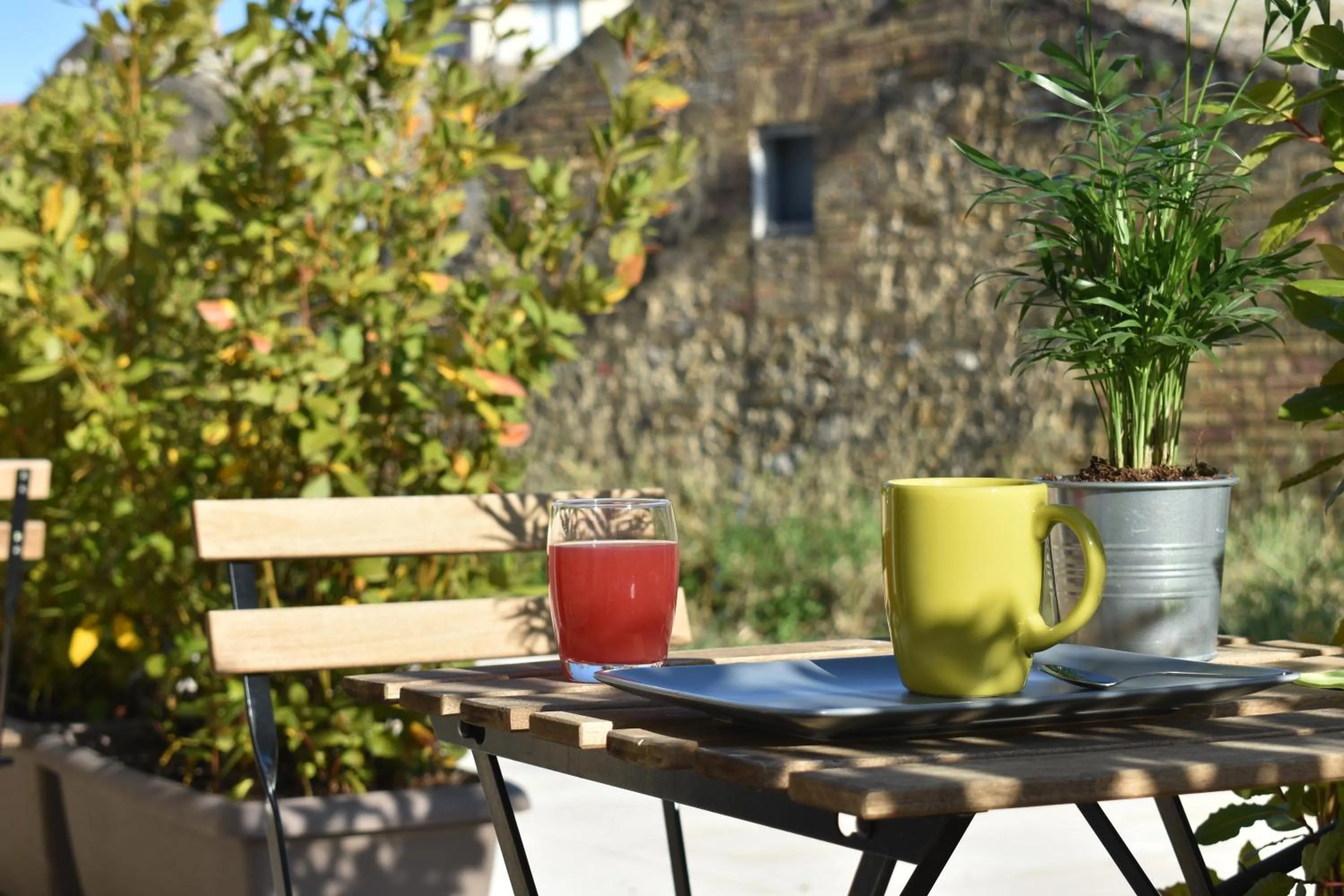 Patio in Al Faro Bianco B&B e Residence con parcheggio