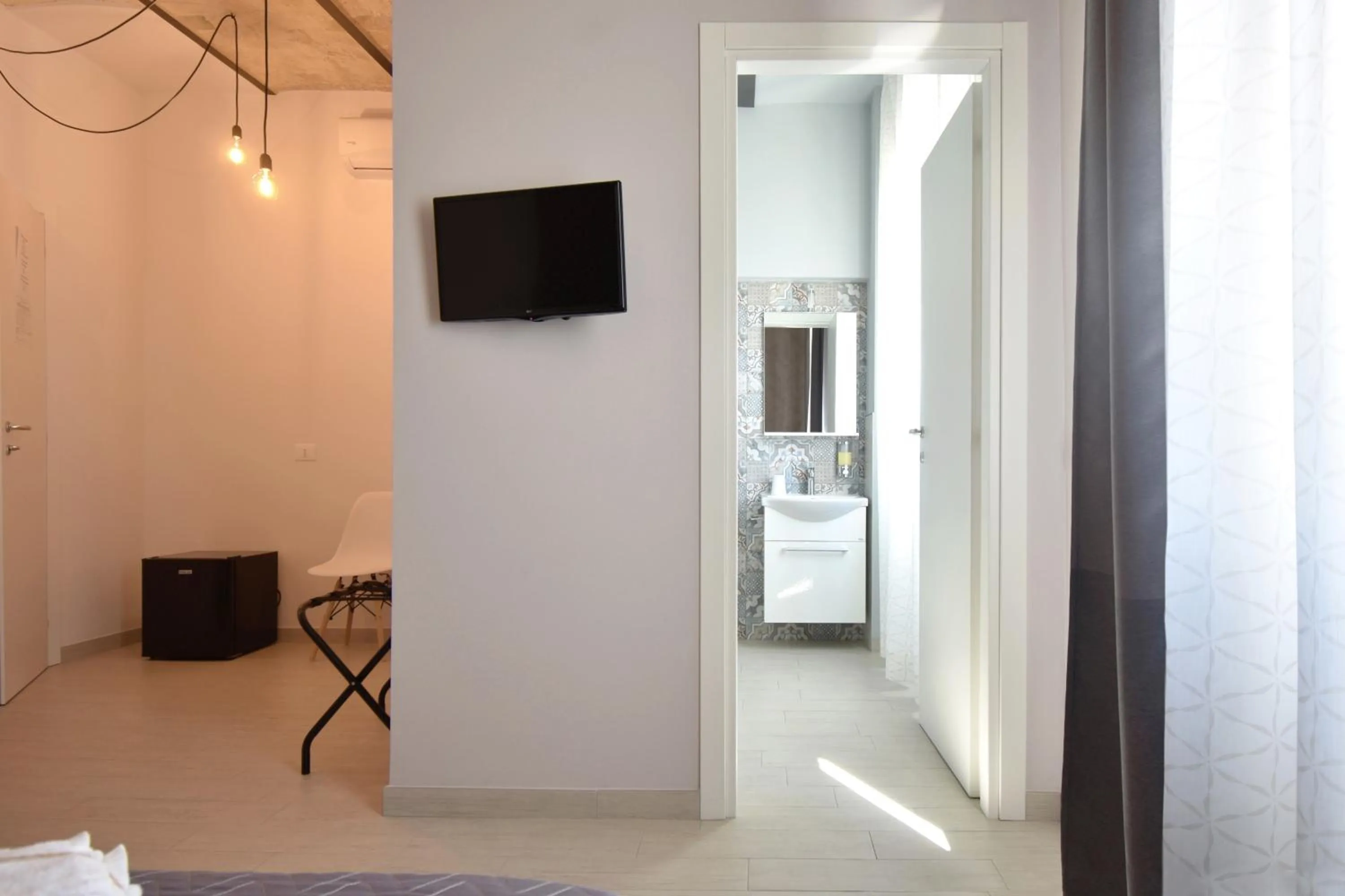 Bathroom in Al Faro Bianco B&B e Residence con parcheggio