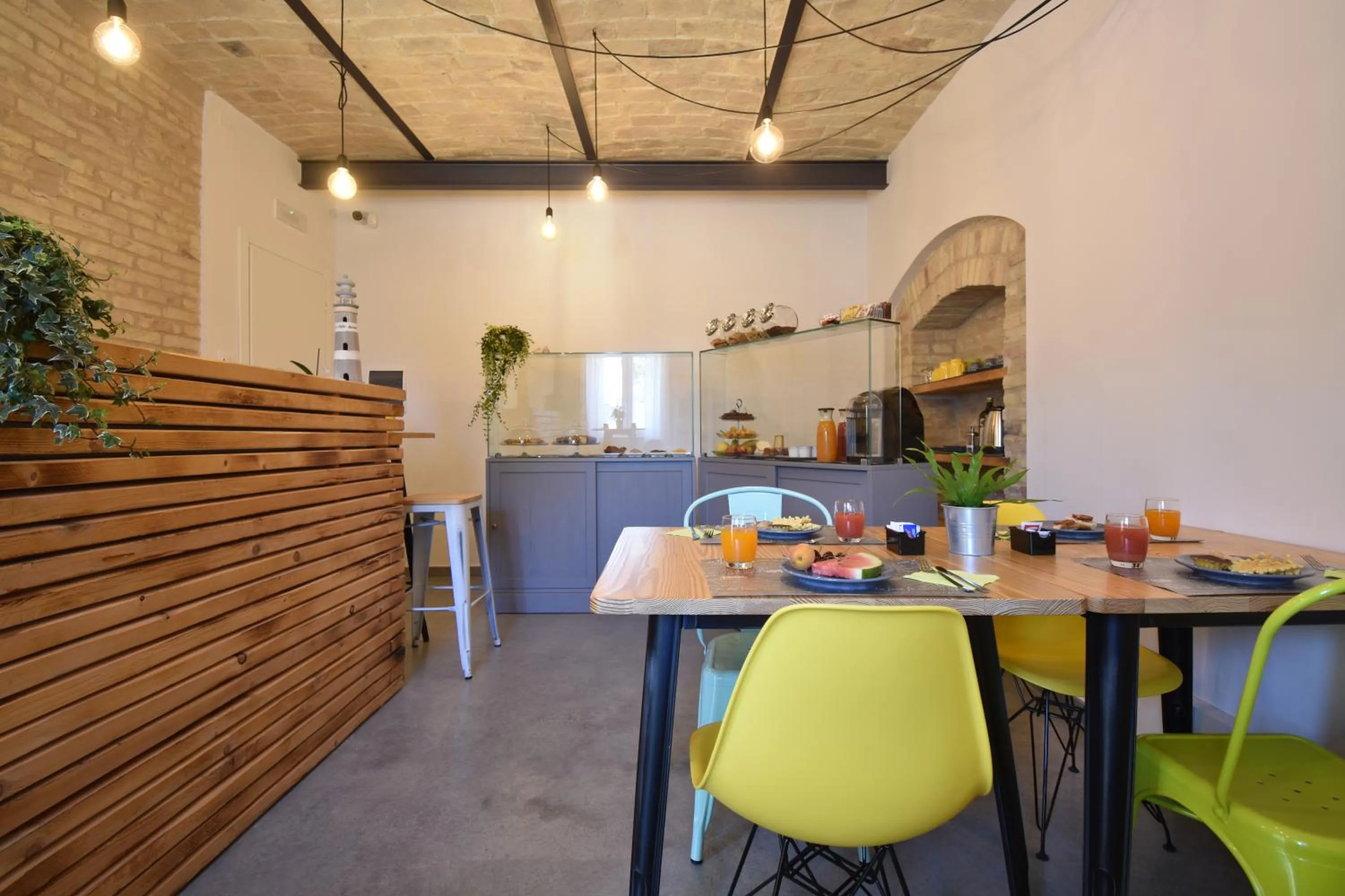 Lobby or reception in Al Faro Bianco B&B e Residence con parcheggio