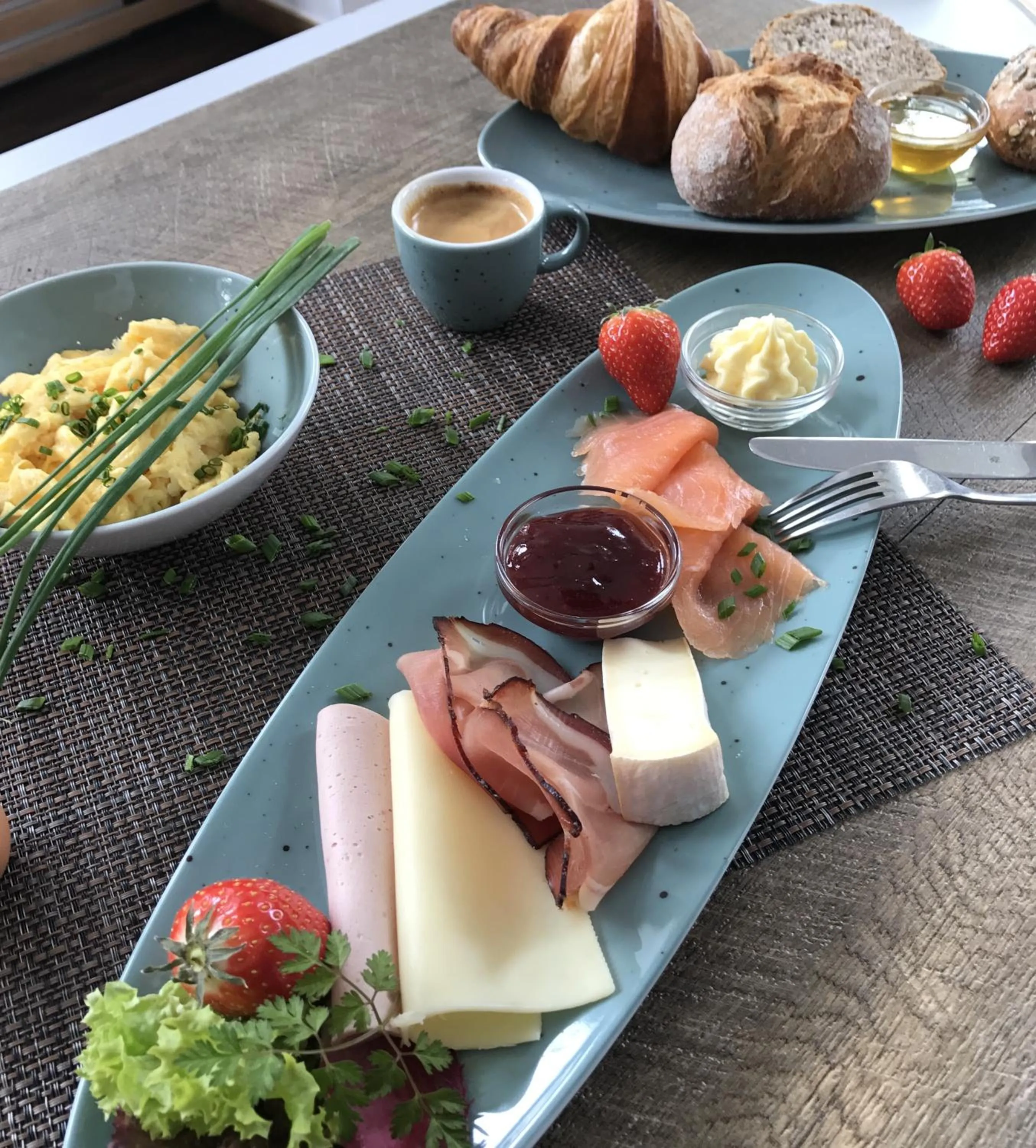 Buffet breakfast in Heiner's Parkhotel