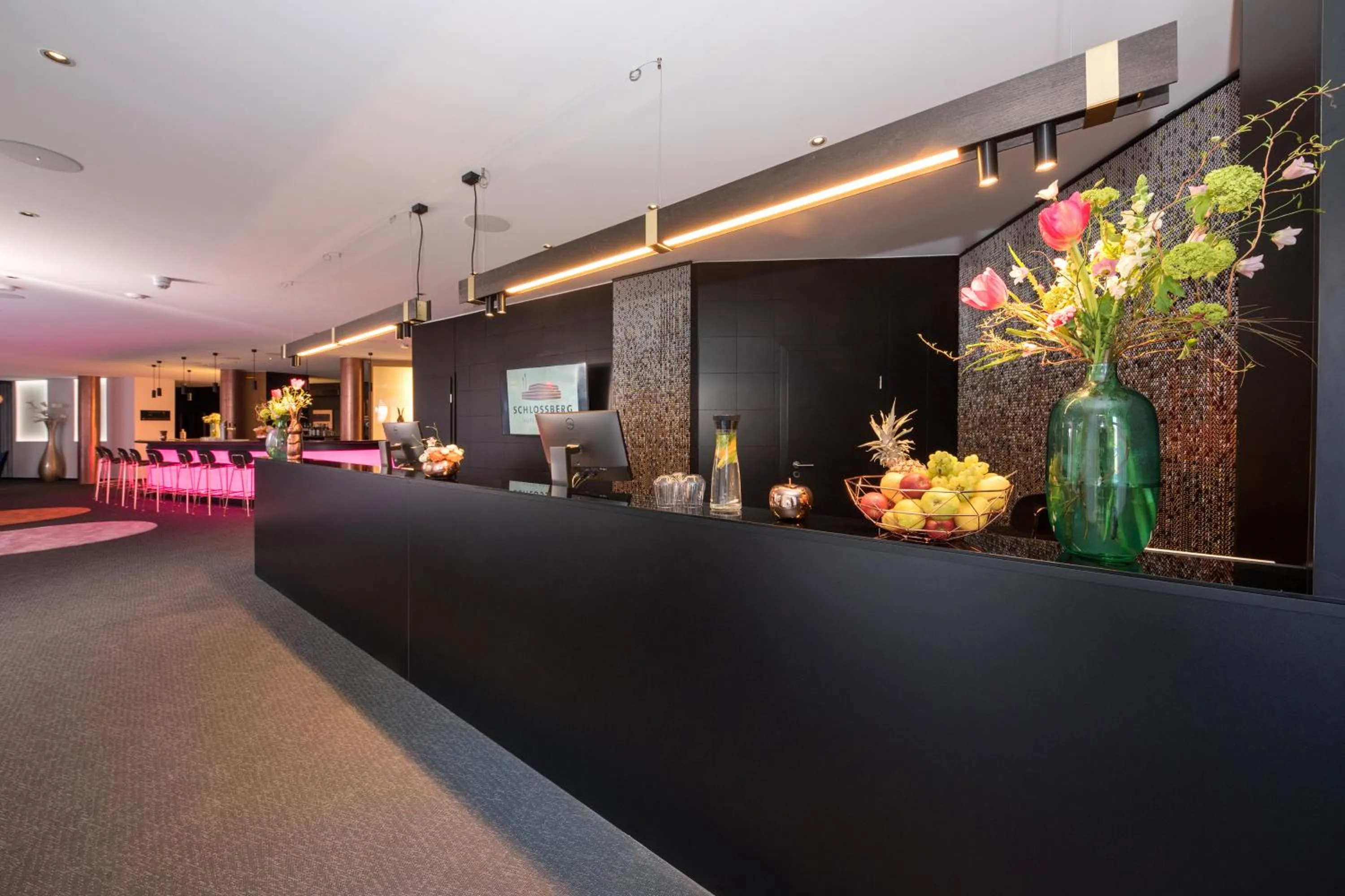 Lobby or reception in Schlossberg Hotel Homburg