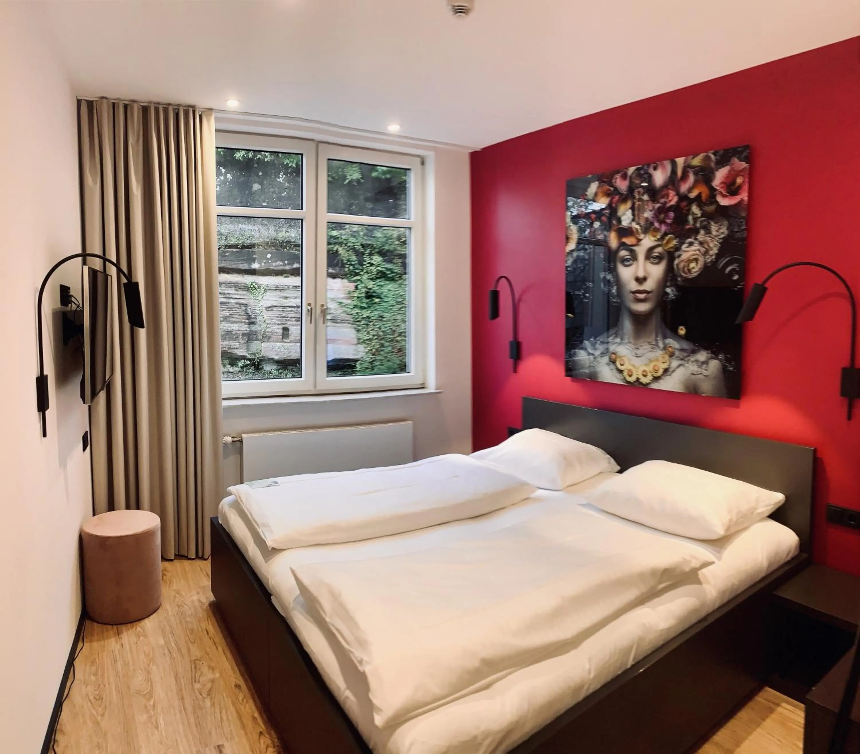 Photo of the whole room, Bed in Schlossberg Hotel Homburg