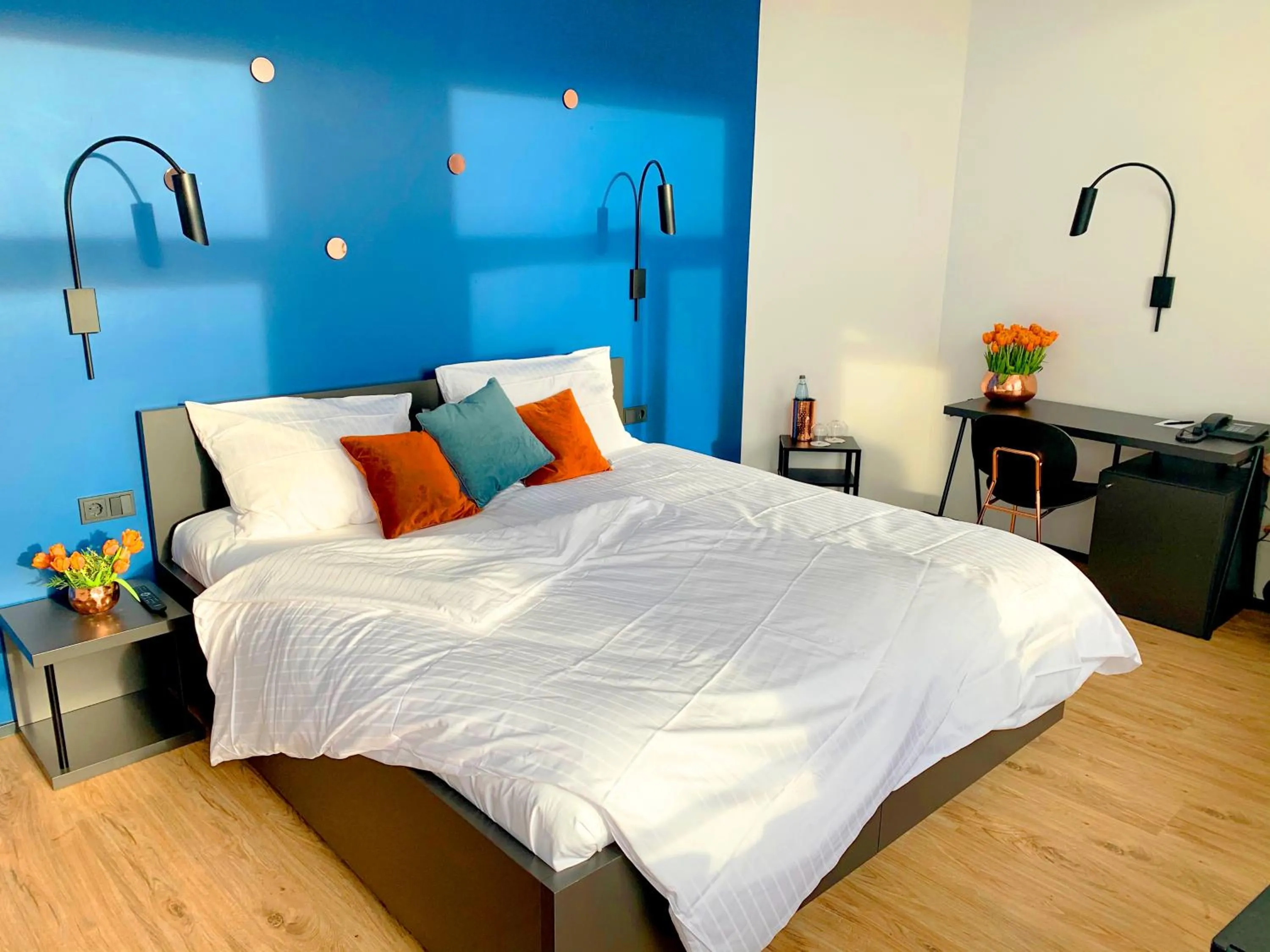 Bed in Schlossberg Hotel Homburg