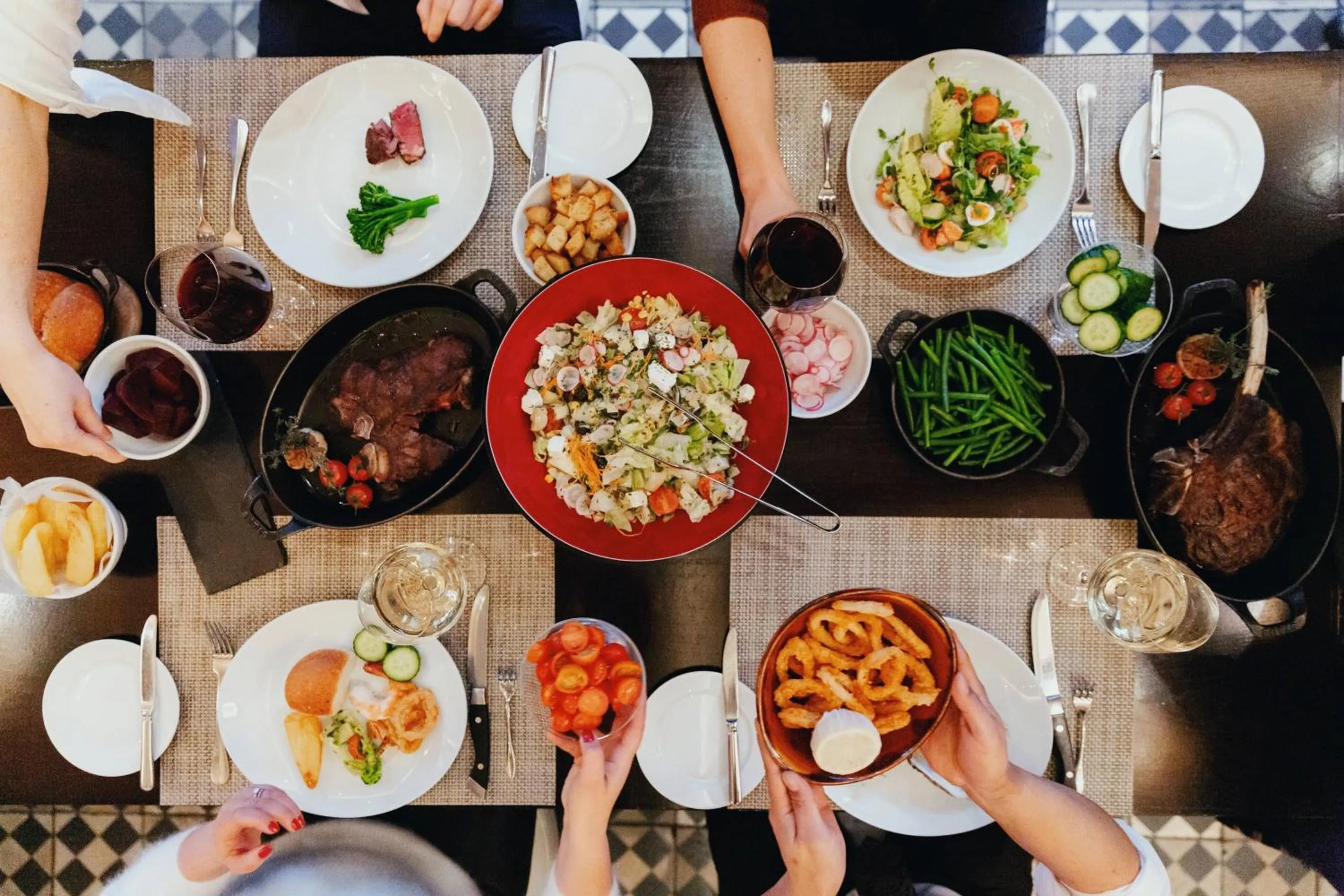 Restaurant/places to eat in JW Marriott Grosvenor House London