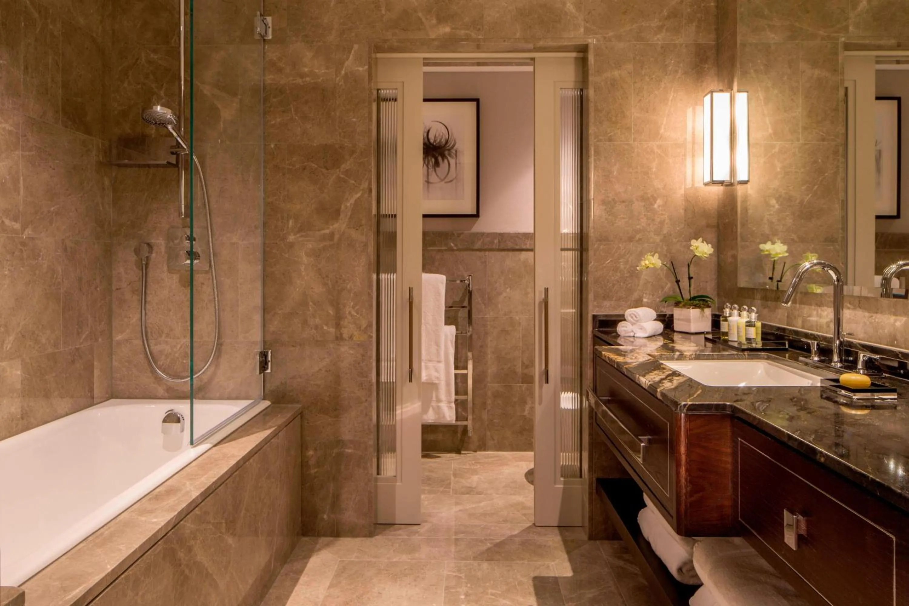 Bathroom in JW Marriott Grosvenor House London