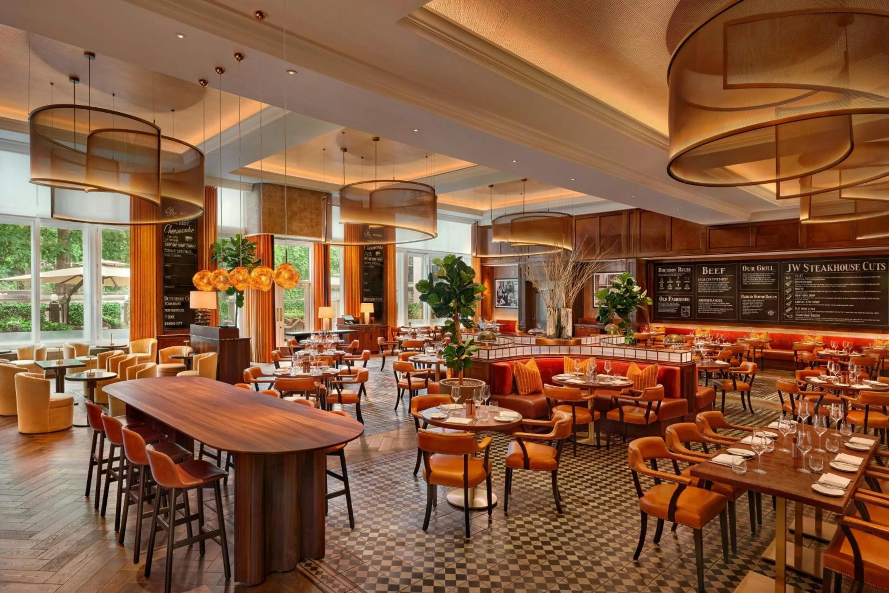 Restaurant/places to eat in JW Marriott Grosvenor House London