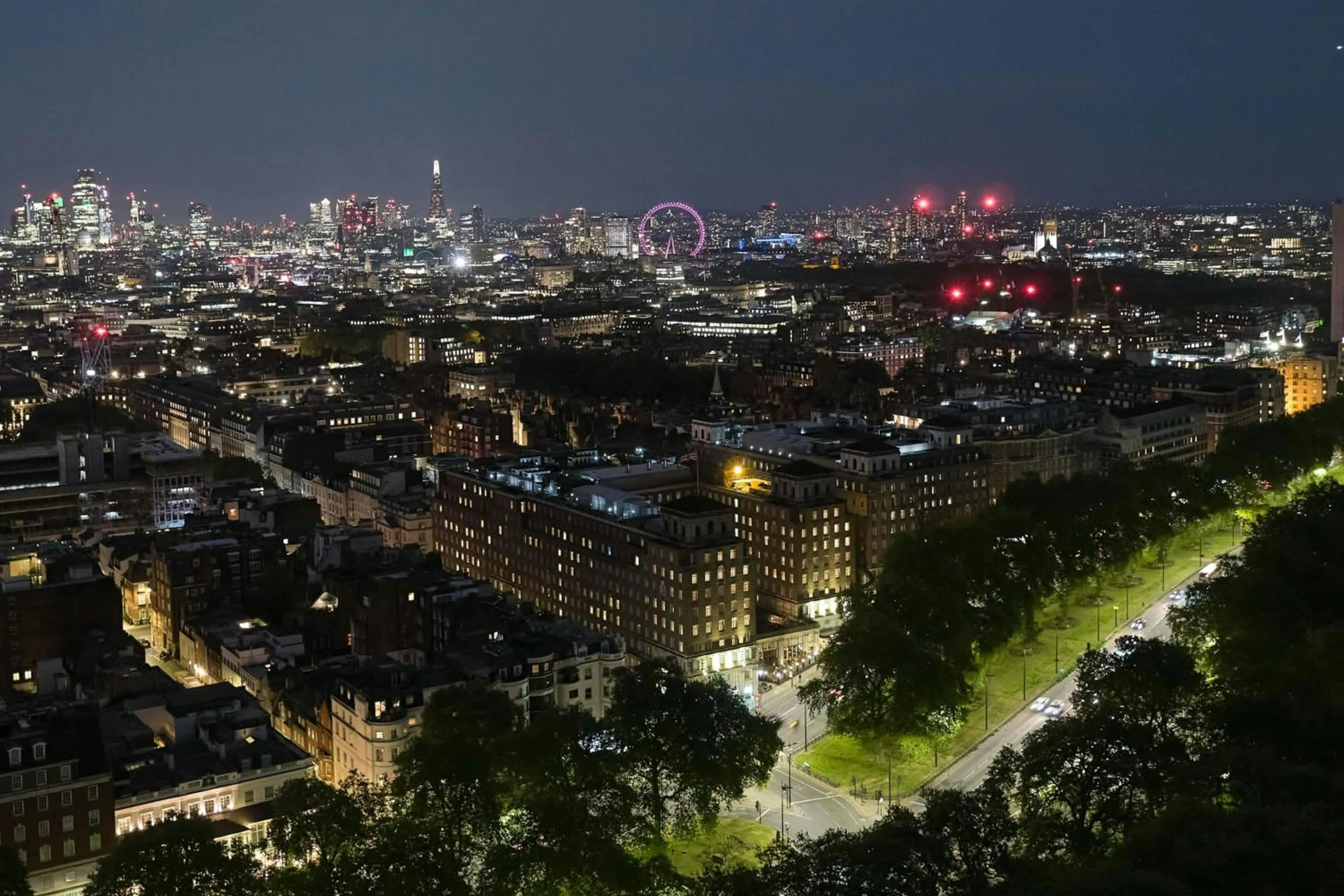 View (from property/room) in JW Marriott Grosvenor House London