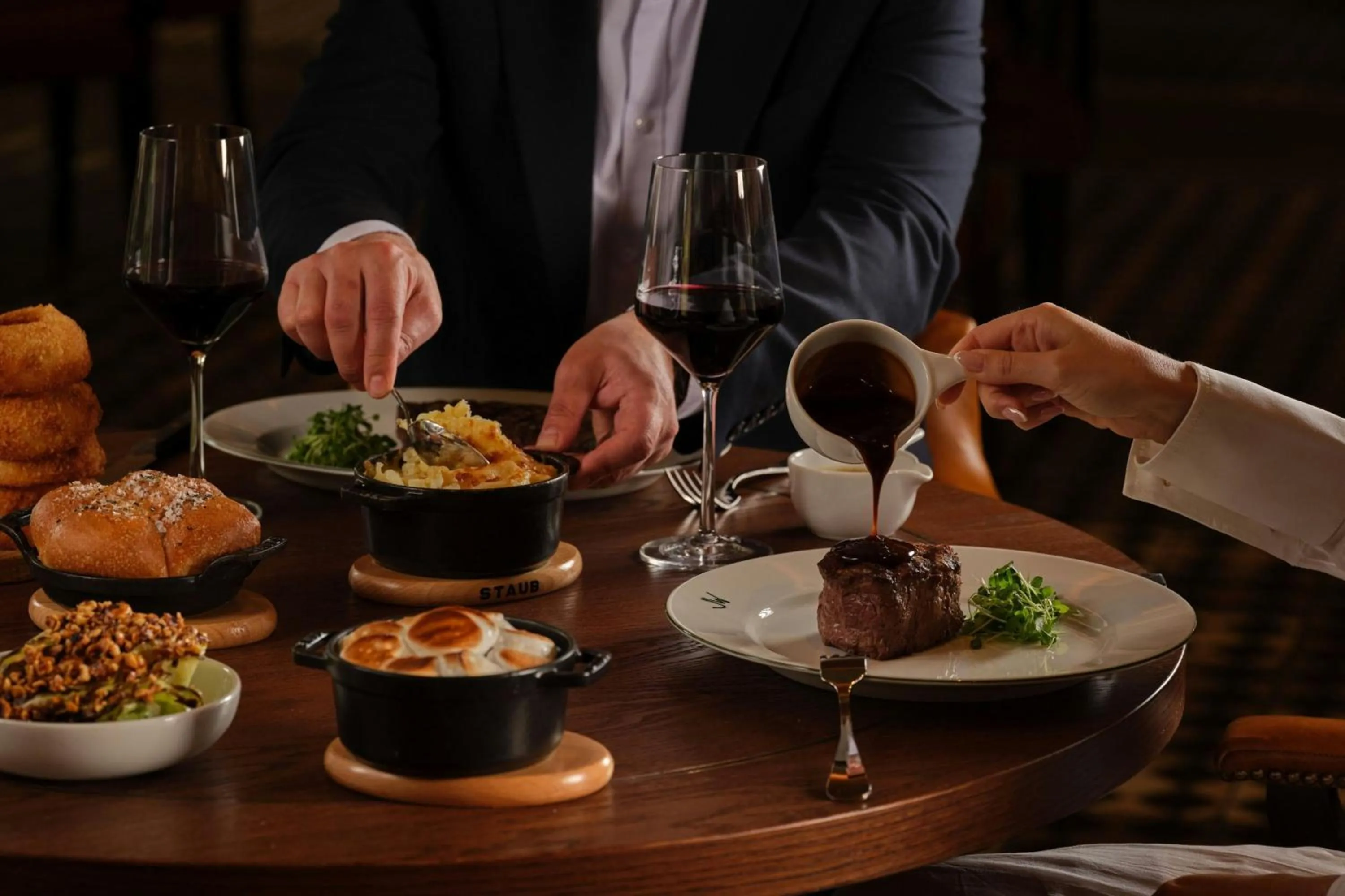 Restaurant/places to eat in JW Marriott Grosvenor House London