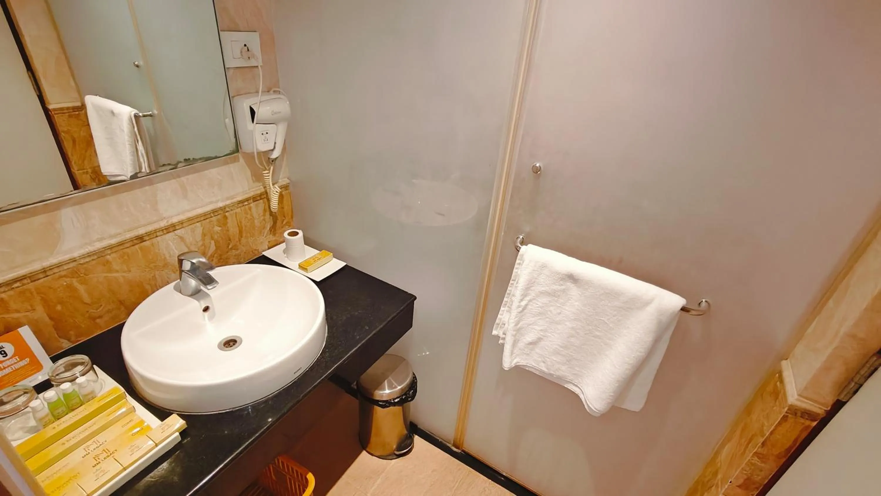 Toilet in MM Legacy - A Bergamont Hotel, Kanchipuram