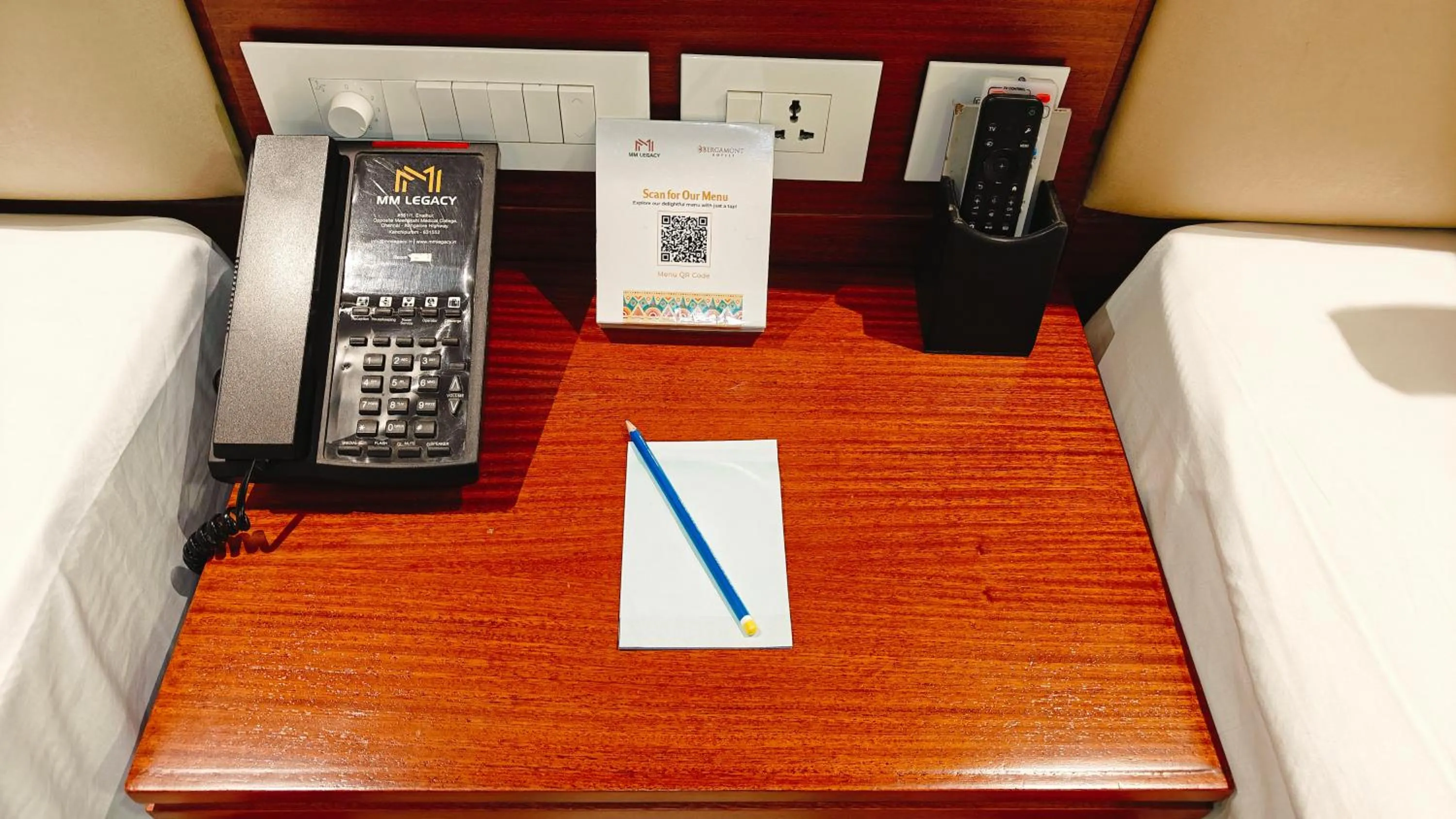 Bedroom in MM Legacy - A Bergamont Hotel, Kanchipuram