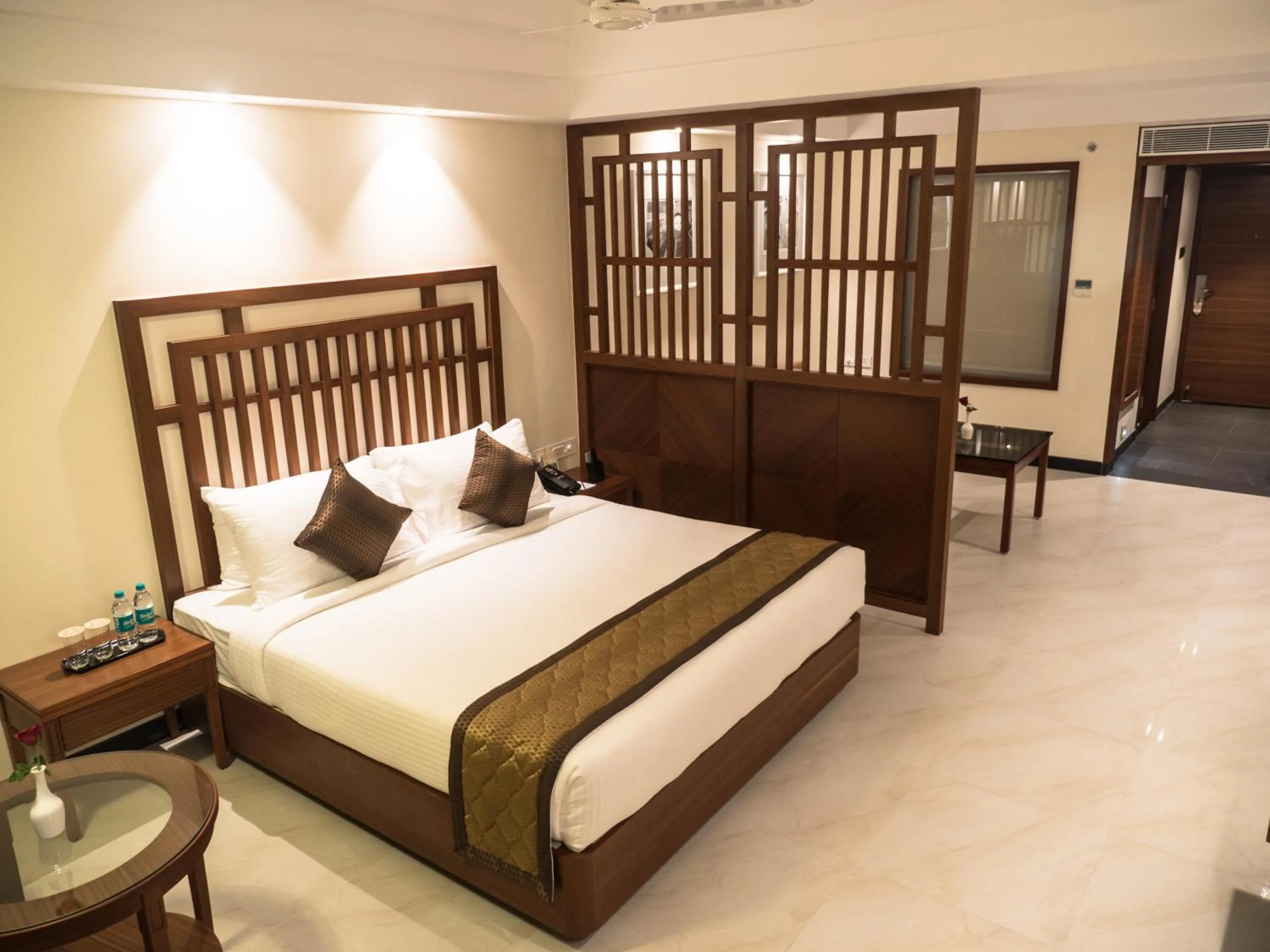 Bedroom, Bed in MM Legacy - A Bergamont Hotel, Kanchipuram