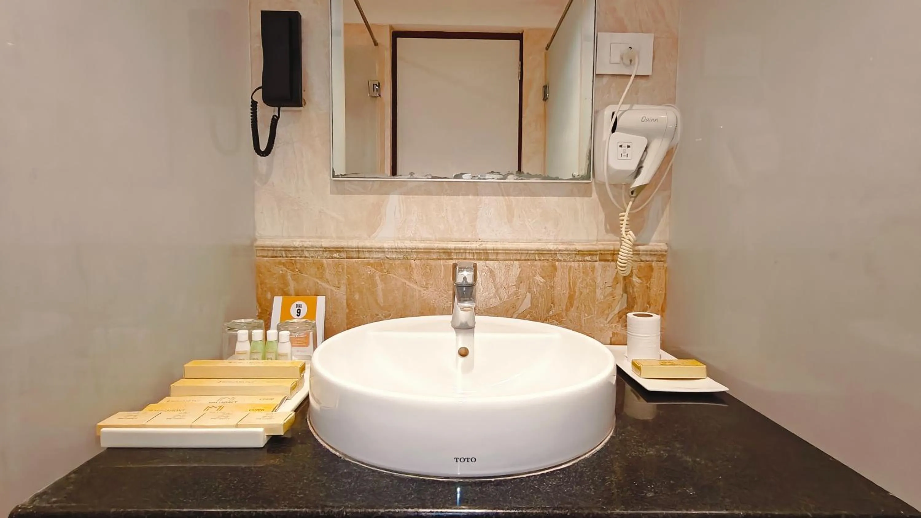 Bathroom in MM Legacy - A Bergamont Hotel, Kanchipuram