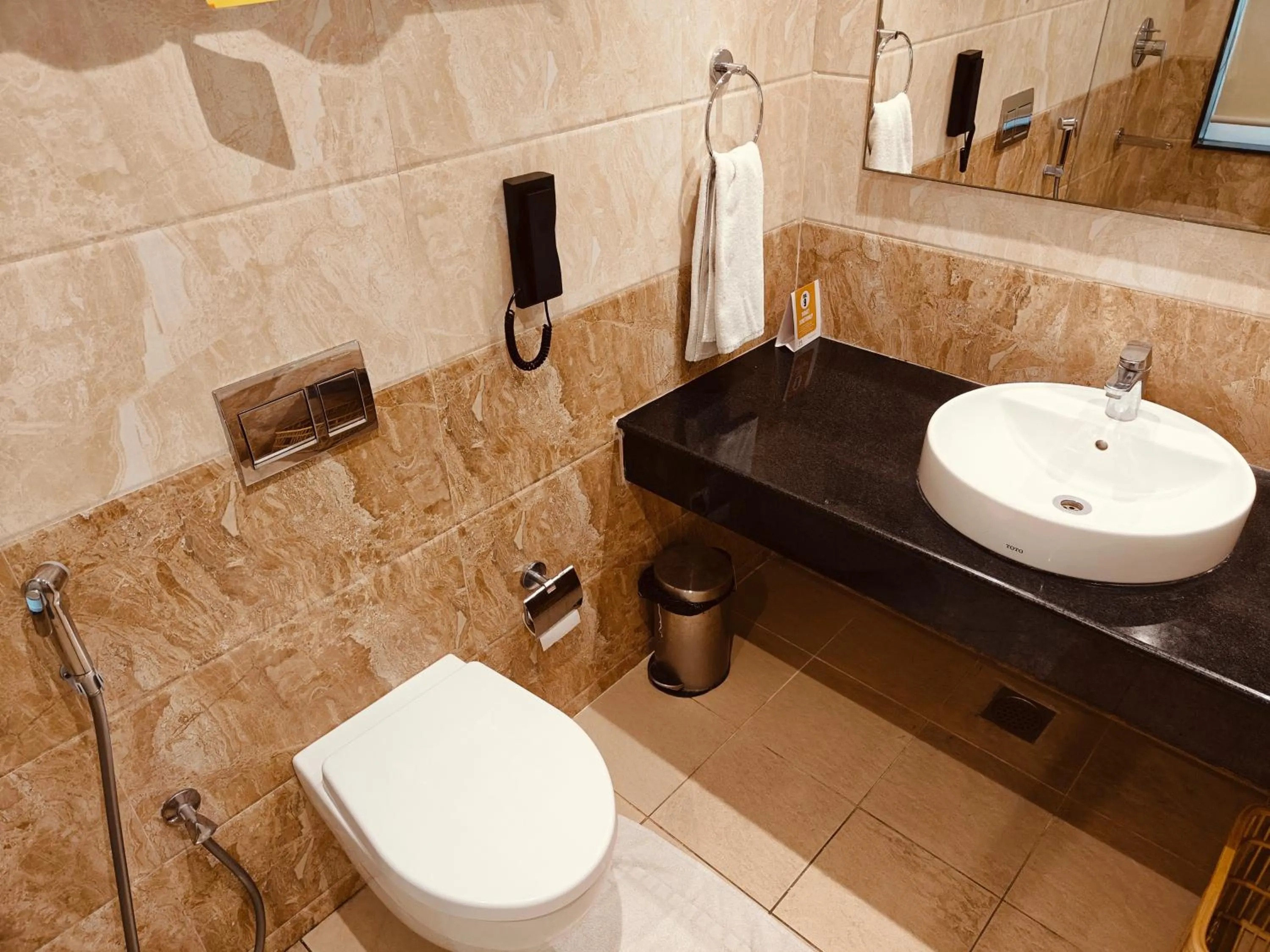 Toilet in MM Legacy - A Bergamont Hotel, Kanchipuram