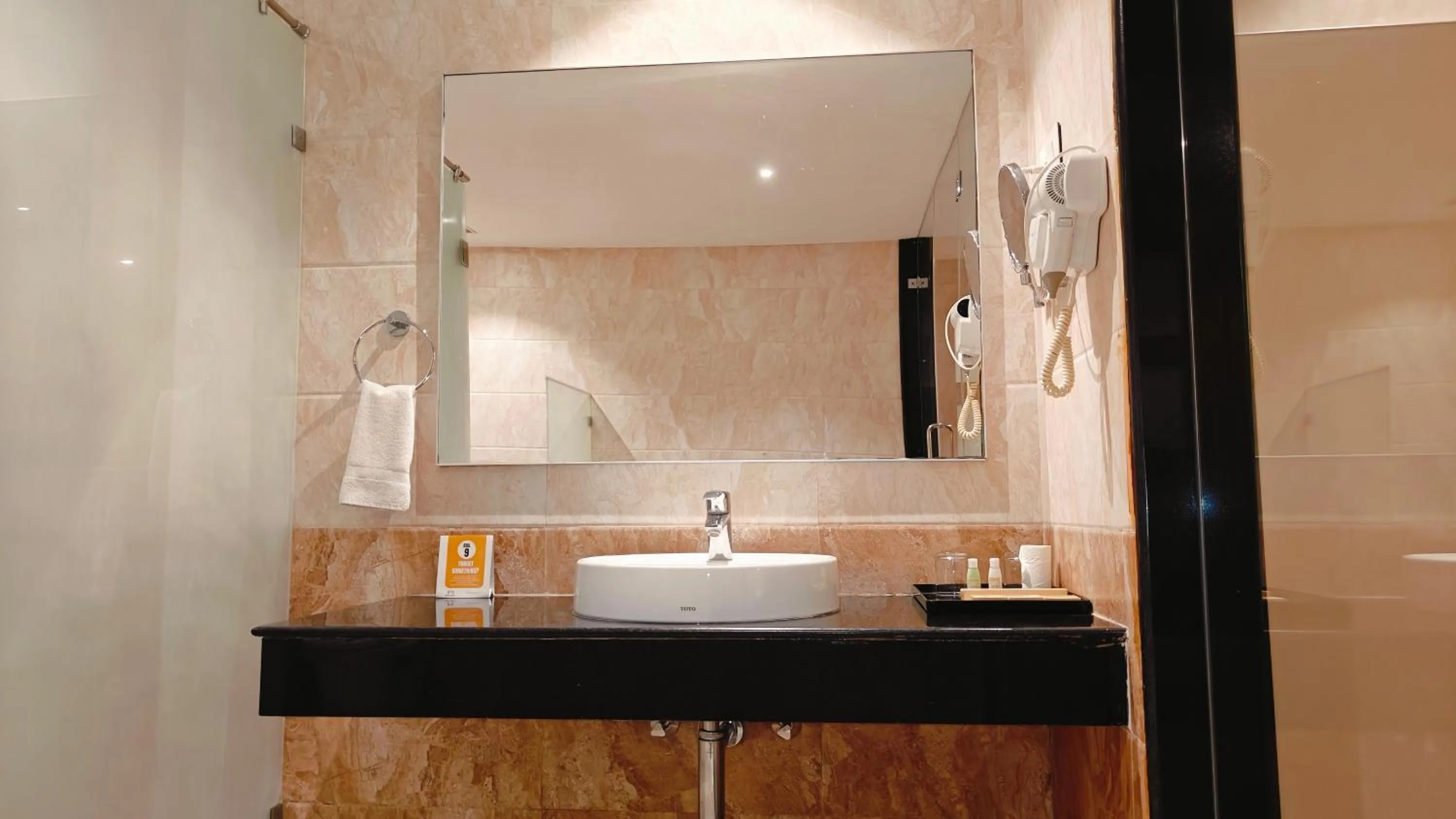 Bathroom in MM Legacy - A Bergamont Hotel, Kanchipuram