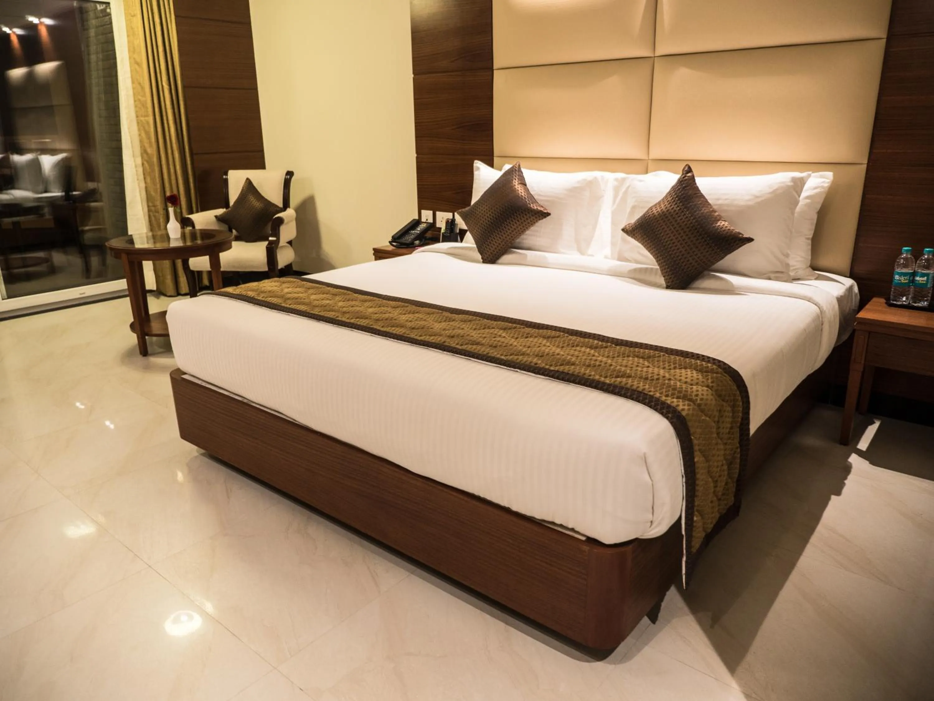 Bedroom, Bed in MM Legacy - A Bergamont Hotel, Kanchipuram