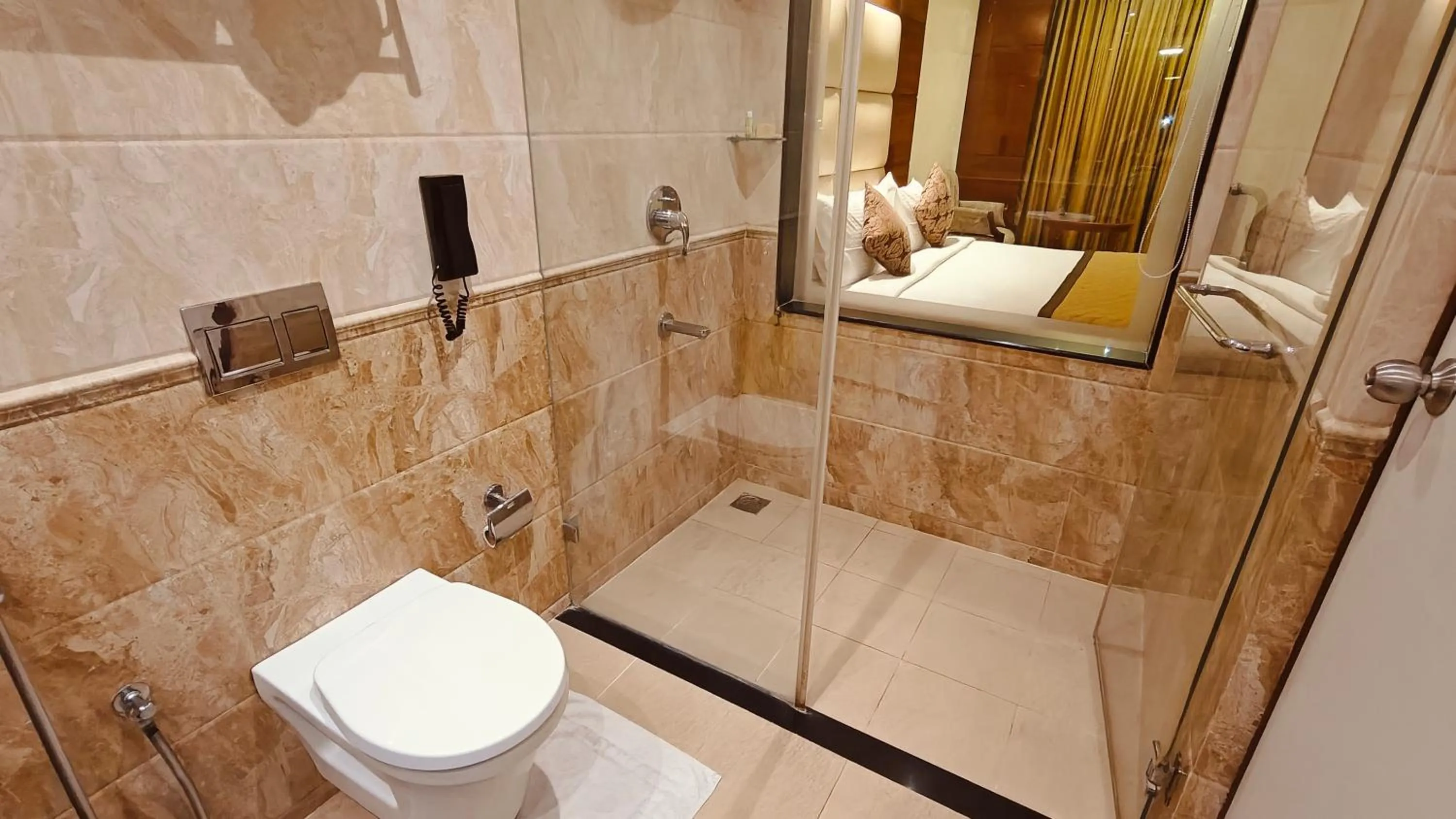 Toilet in MM Legacy - A Bergamont Hotel, Kanchipuram