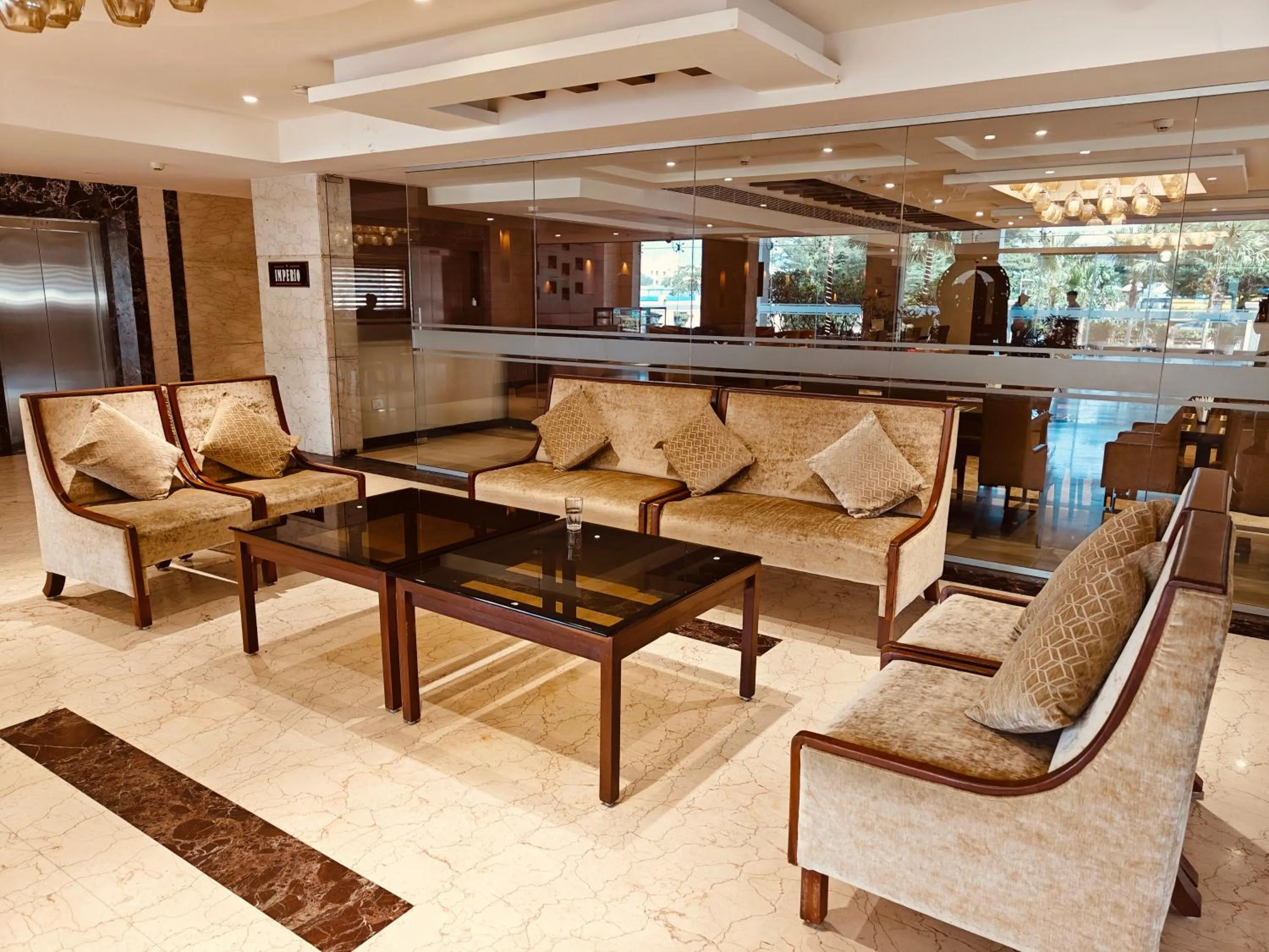 Lobby or reception in MM Legacy - A Bergamont Hotel, Kanchipuram