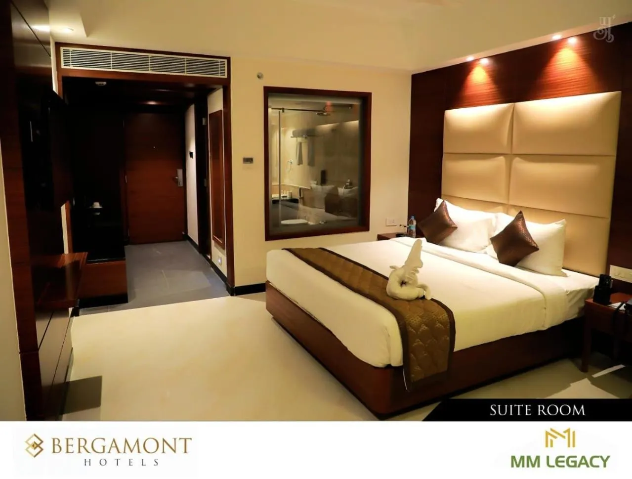 Bedroom, Bed in MM Legacy - A Bergamont Hotel, Kanchipuram