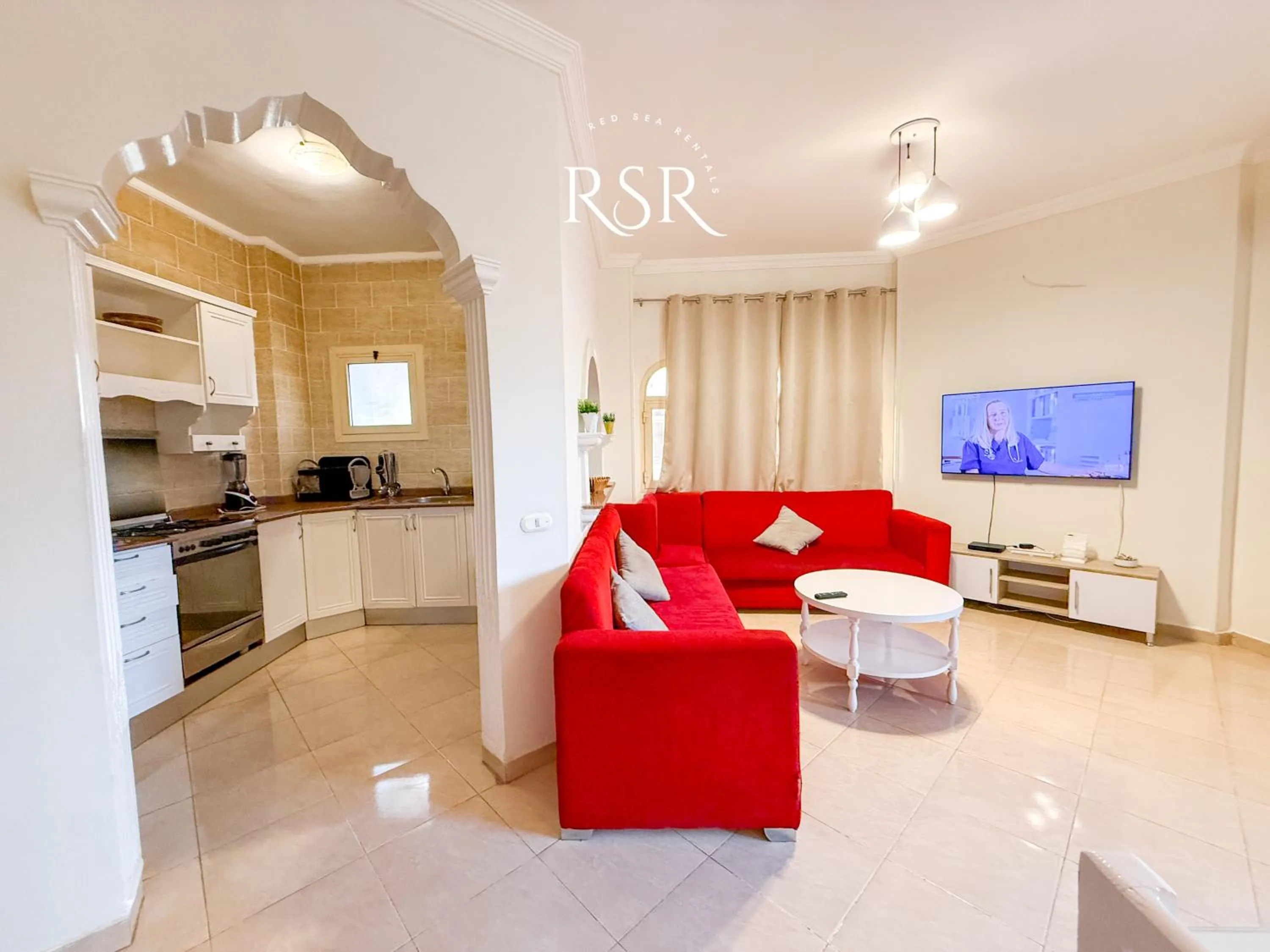 Living room in Green Garden Resort