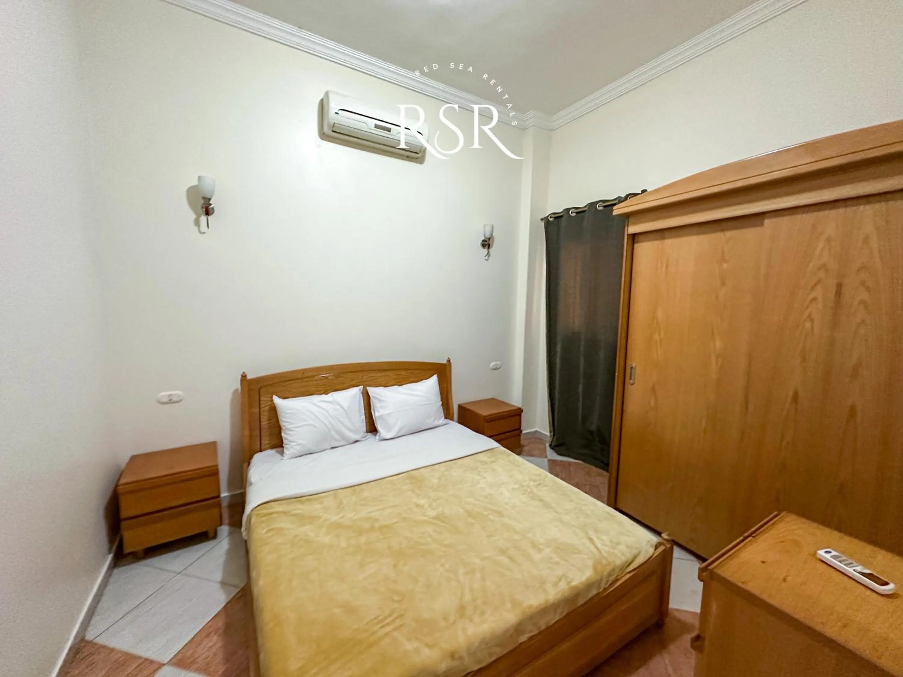 Bed in Green Garden Resort