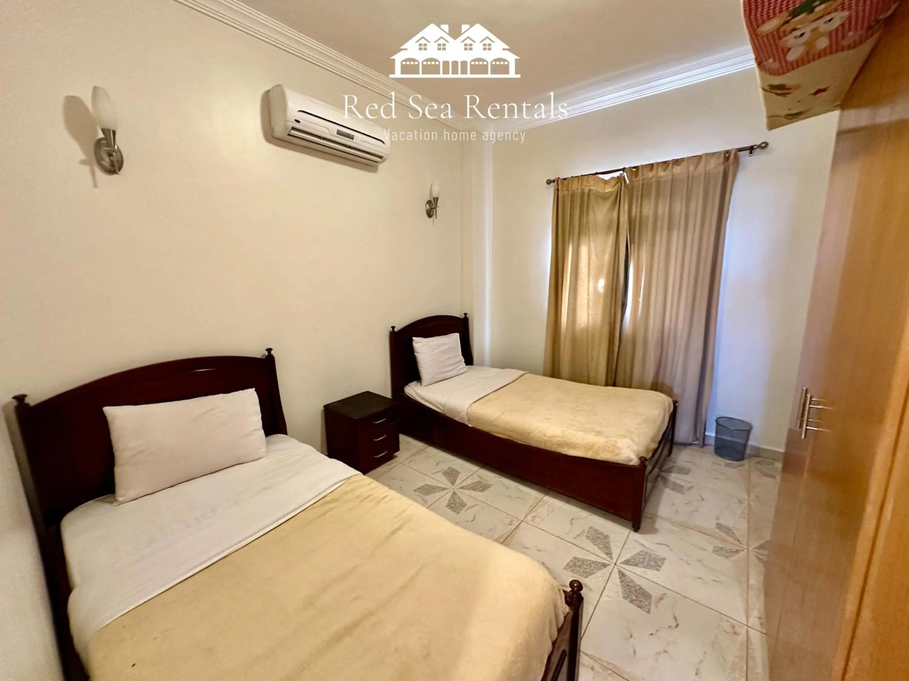 Bed in Green Garden Resort