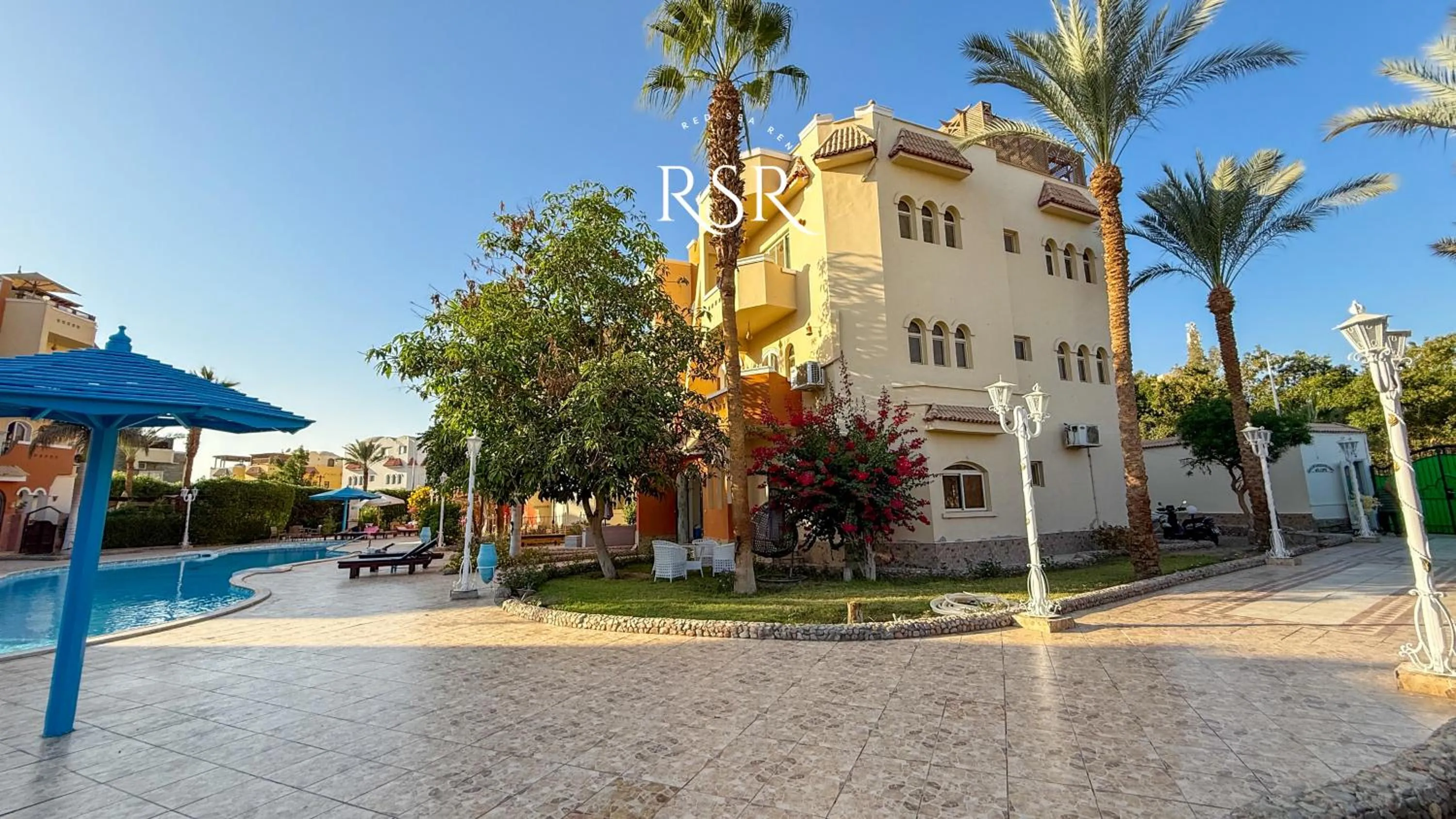 Property building in Green Garden Resort