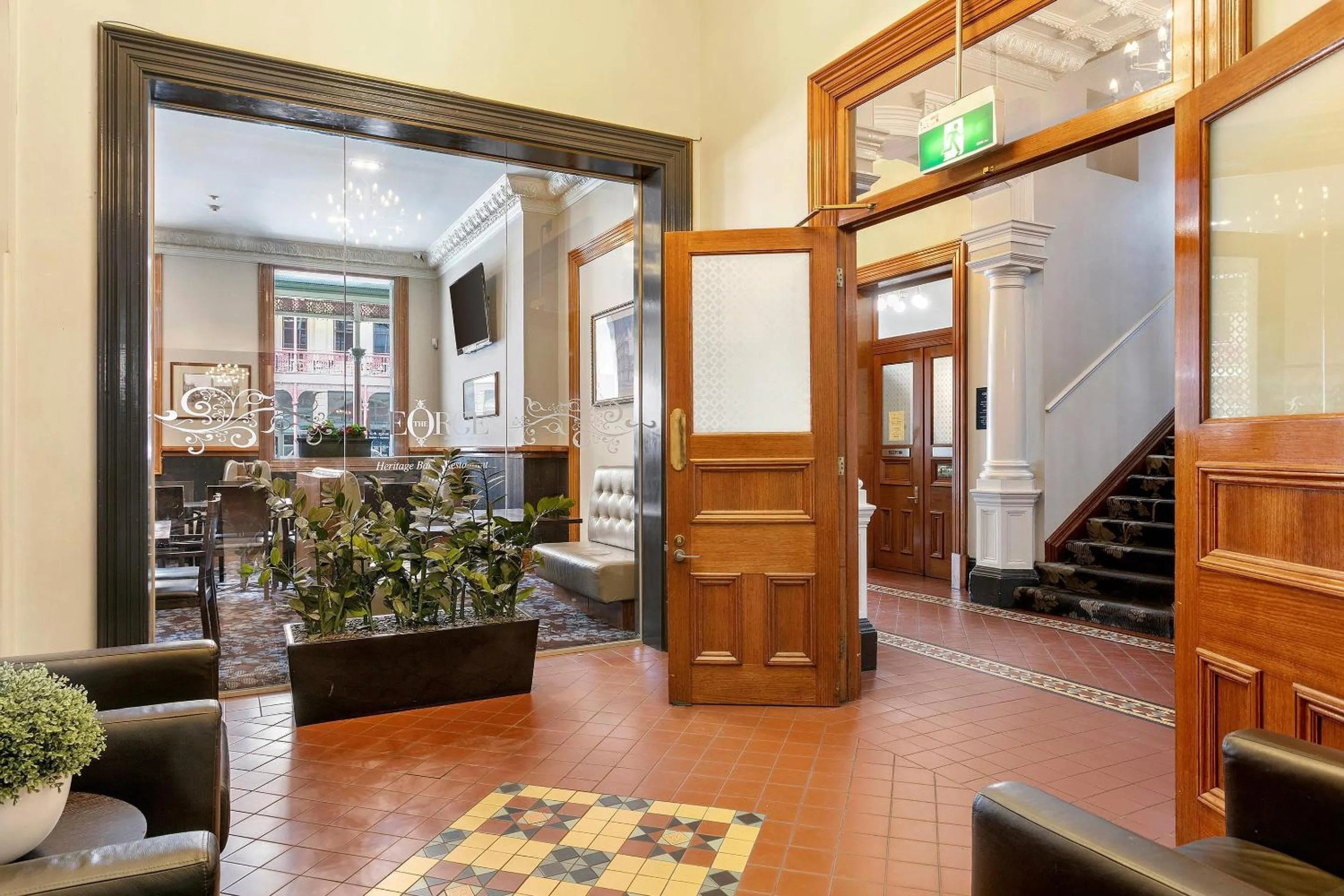 Lobby or reception in Quality Inn The George Hotel Ballarat