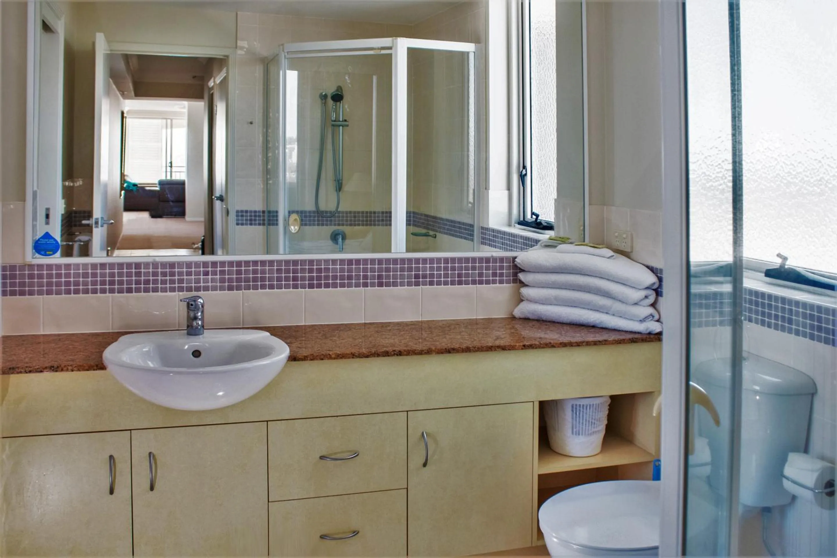 Bathroom in Indigo Blue