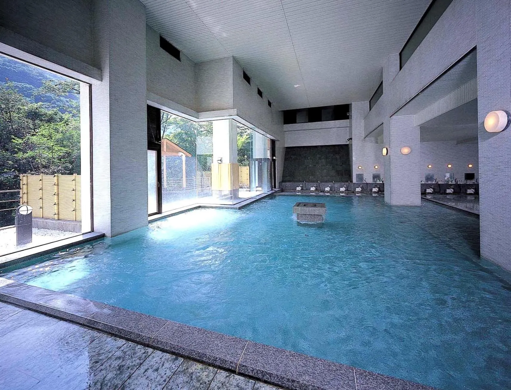 Hot Spring Bath in Hotel Okada