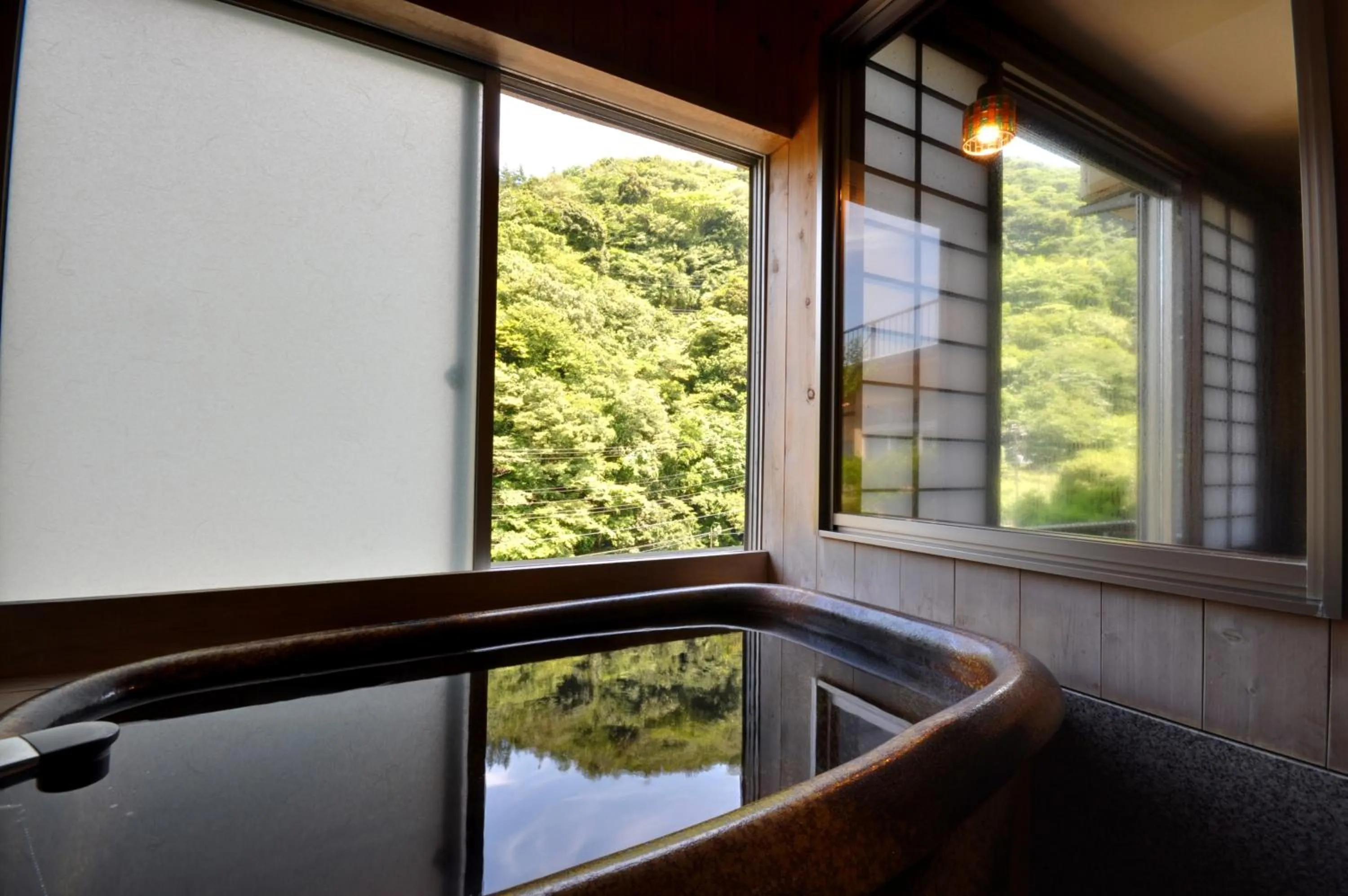 Hot Spring Bath in Hotel Okada