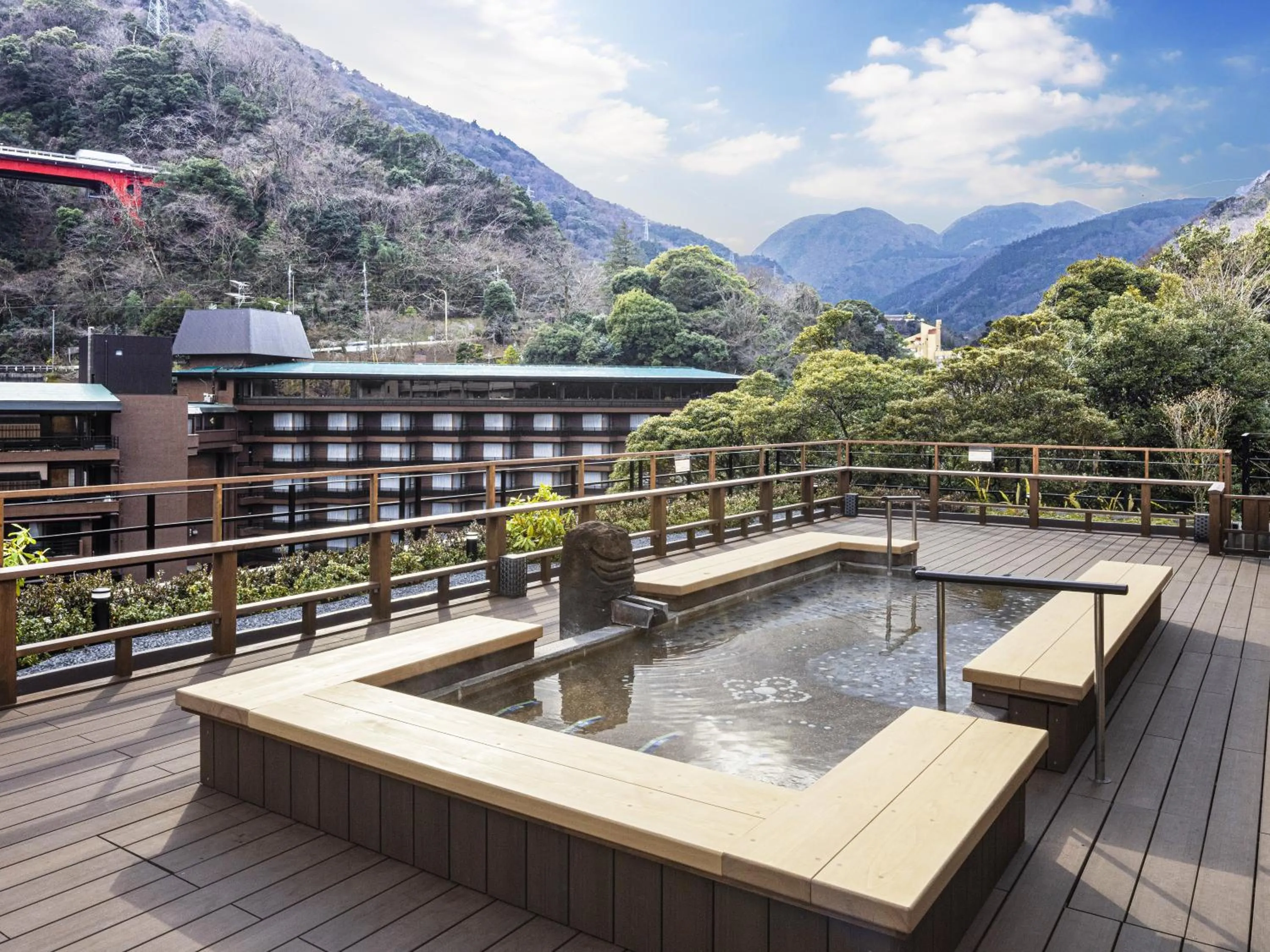 Balcony/Terrace in Hotel Okada