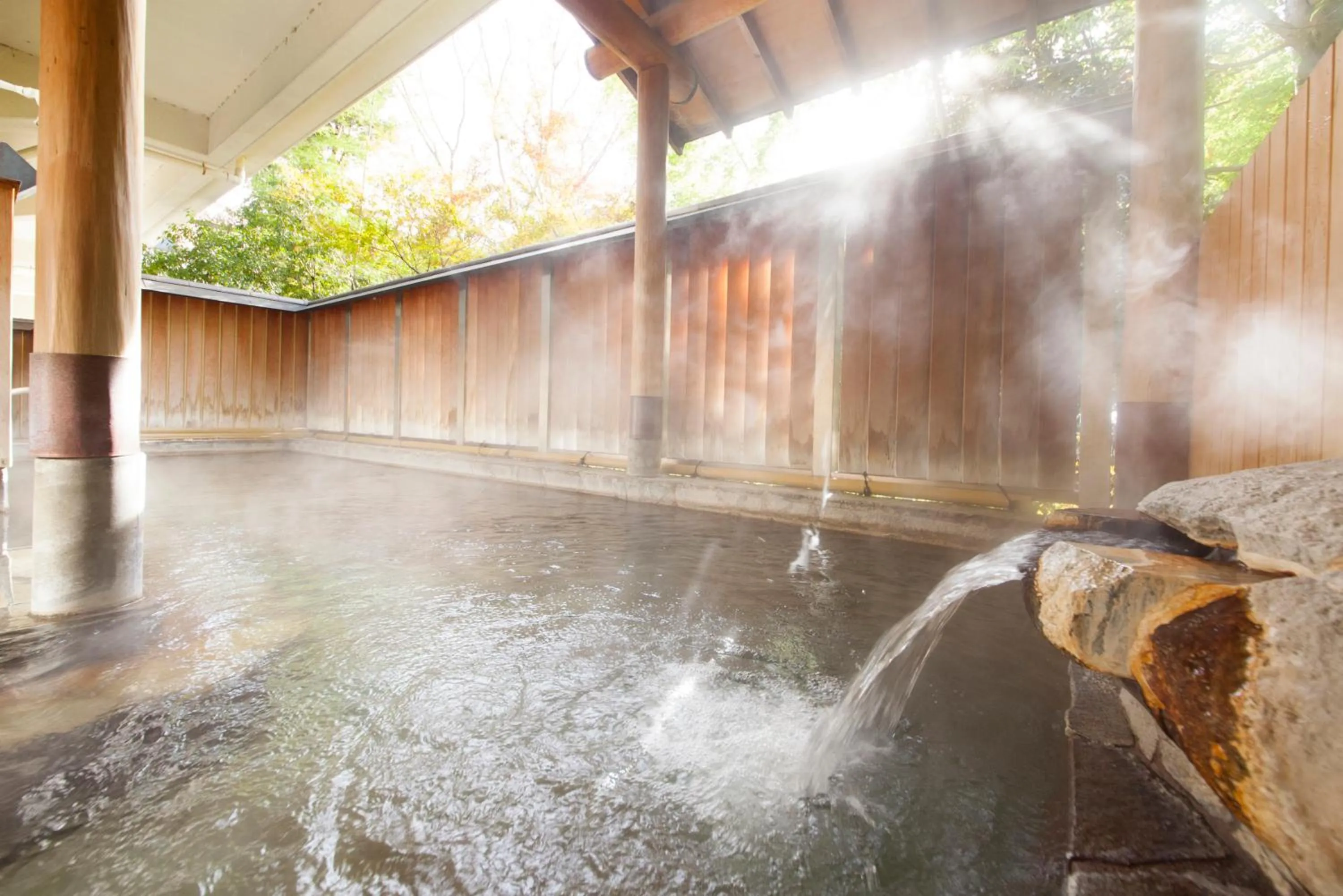Hot Spring Bath in Hotel Okada